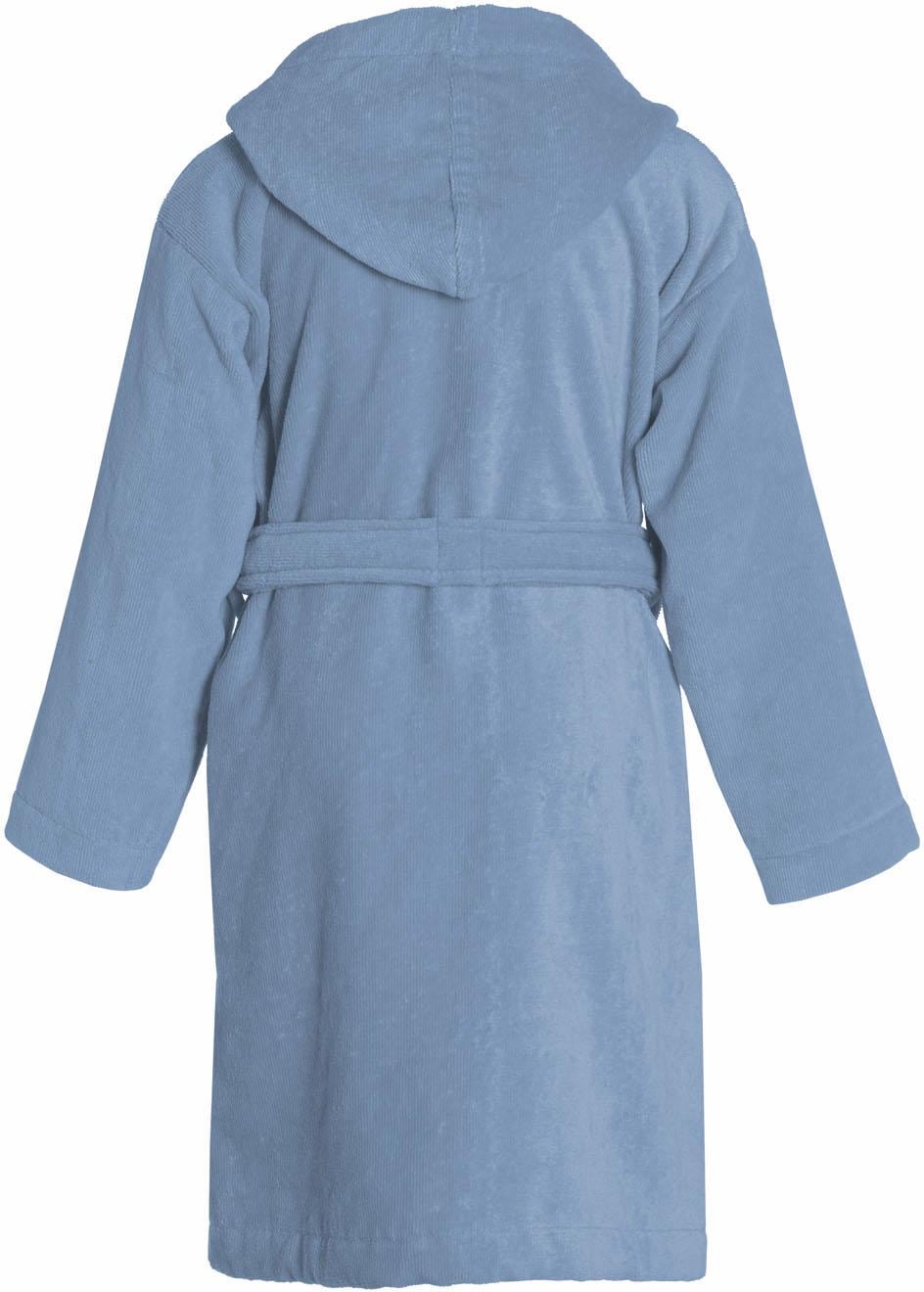 Seahorse Kinderbademantel »Seahorse Pure«, (1 St.), Langarm, aufgesetzte Taschen