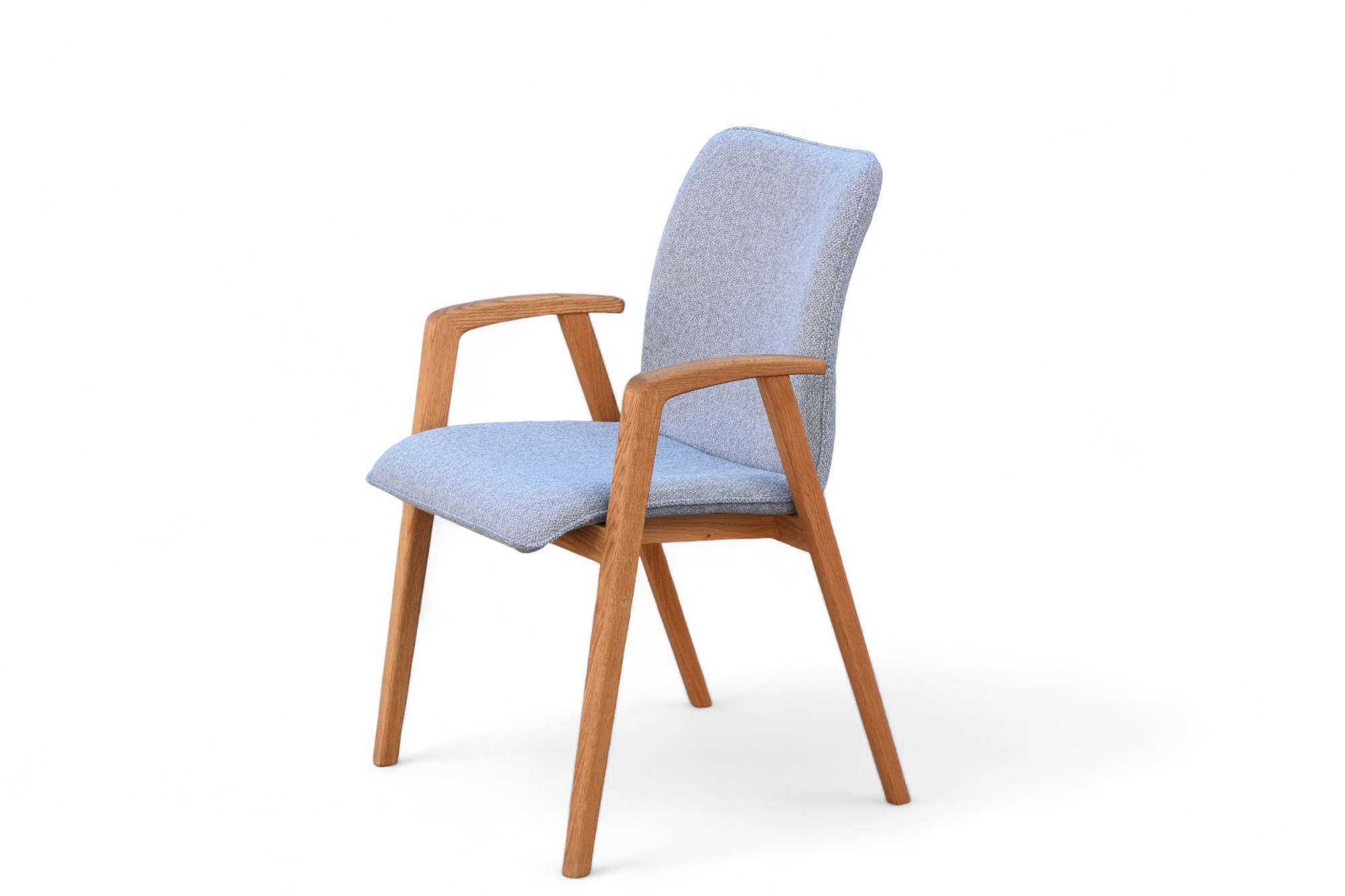 Thumbnail - Home affaire Armlehnstuhl "Loreen Esszimmerstuhl, Polsterstuhl, Designstuhl" (Set) 2 Stk.mit Massivgestell, hochwertig g...