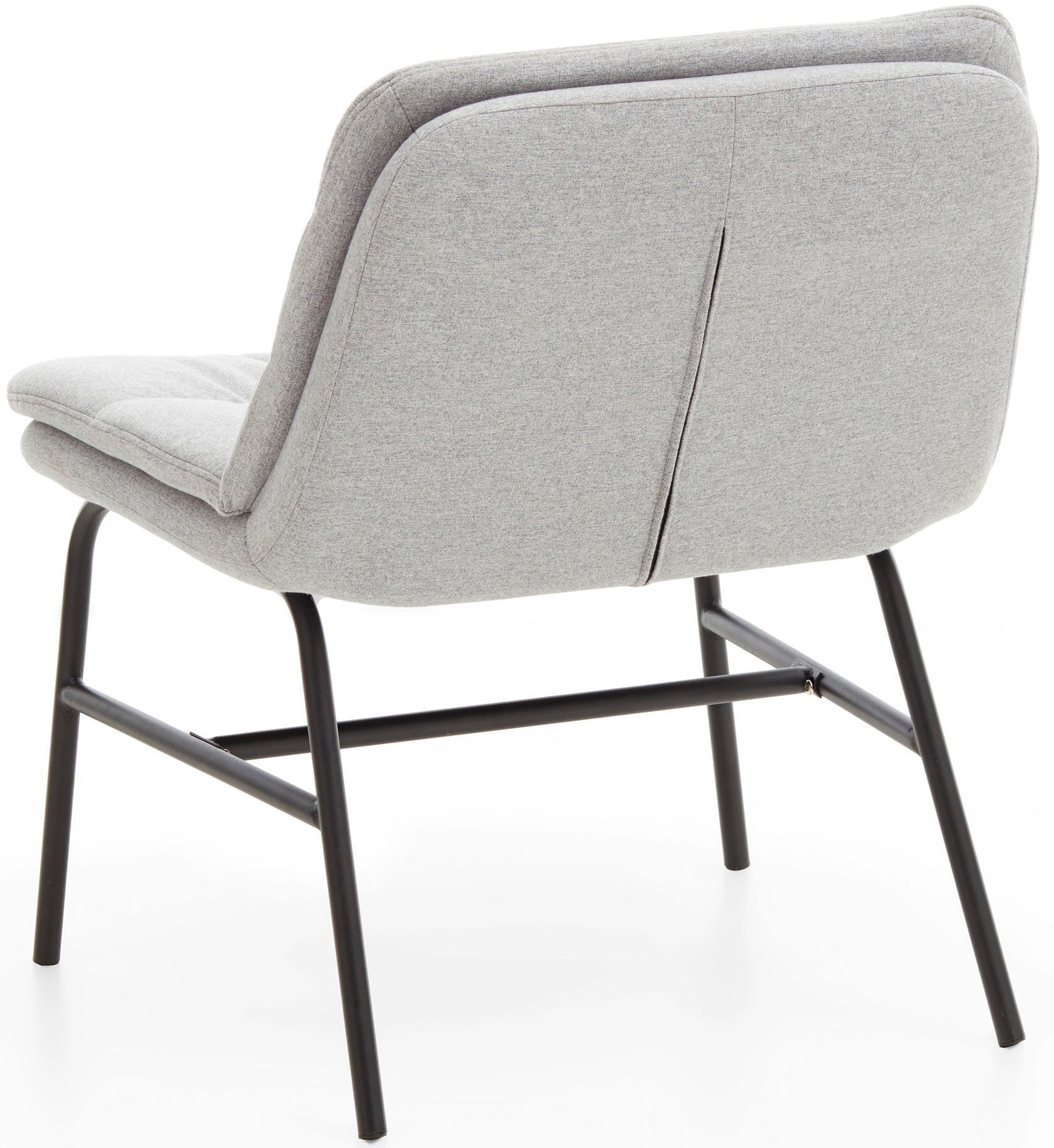 Home affaire Polsterstuhl »Peter«, (Set), 2 St., Feinstruktur, moderner  Stuhl mit breiter und tiefer Sitzfläche | BAUR