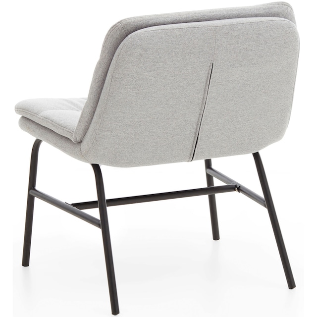 Home affaire Polsterstuhl »Peter«, (Set), 2 St., Feinstruktur, moderner  Stuhl mit breiter und tiefer Sitzfläche | BAUR