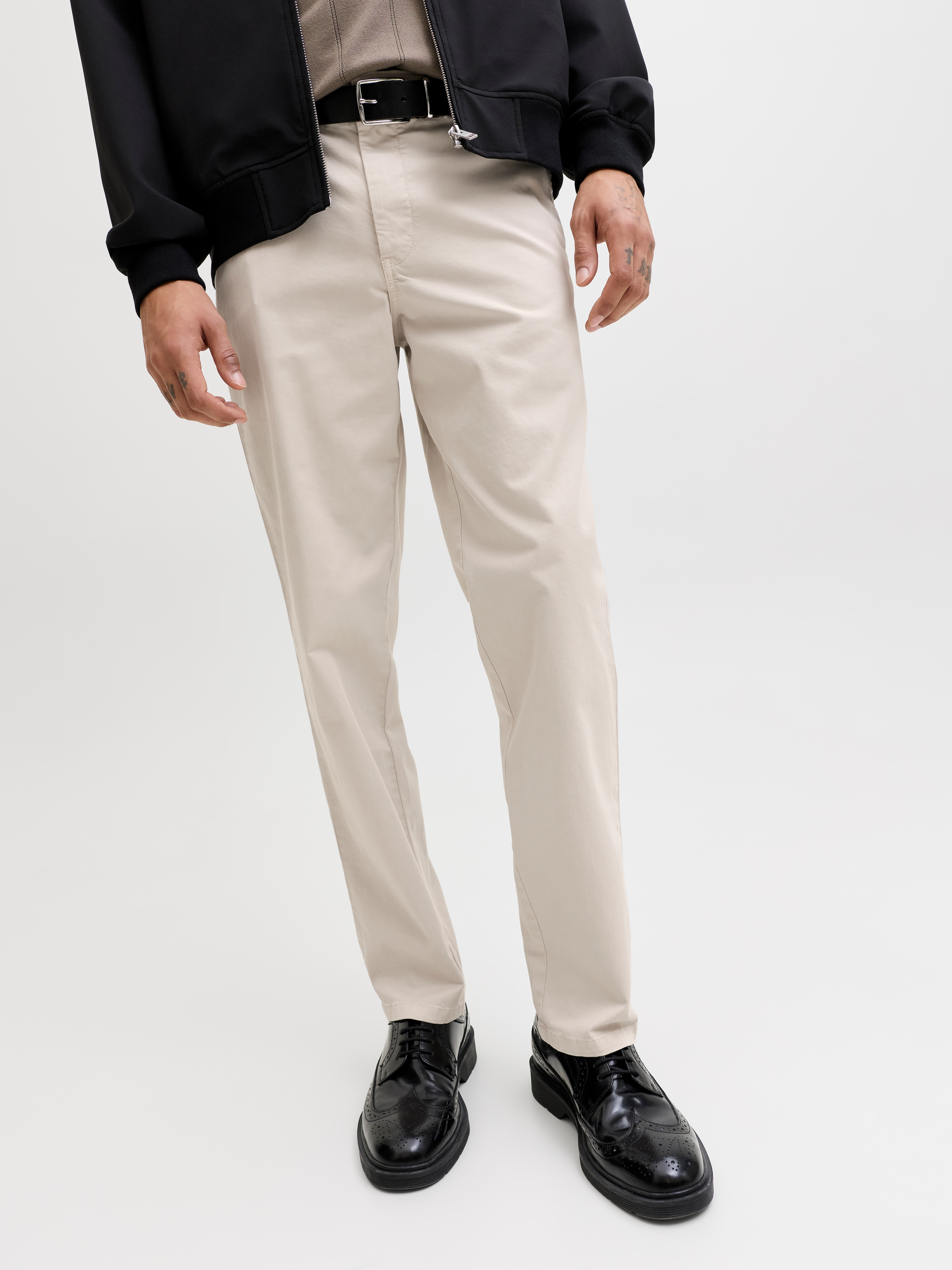Jack & Jones Chinohose "JPSTOLLIE VANCE CHINO NOOS" Baumwollmischung, normal geschnitten