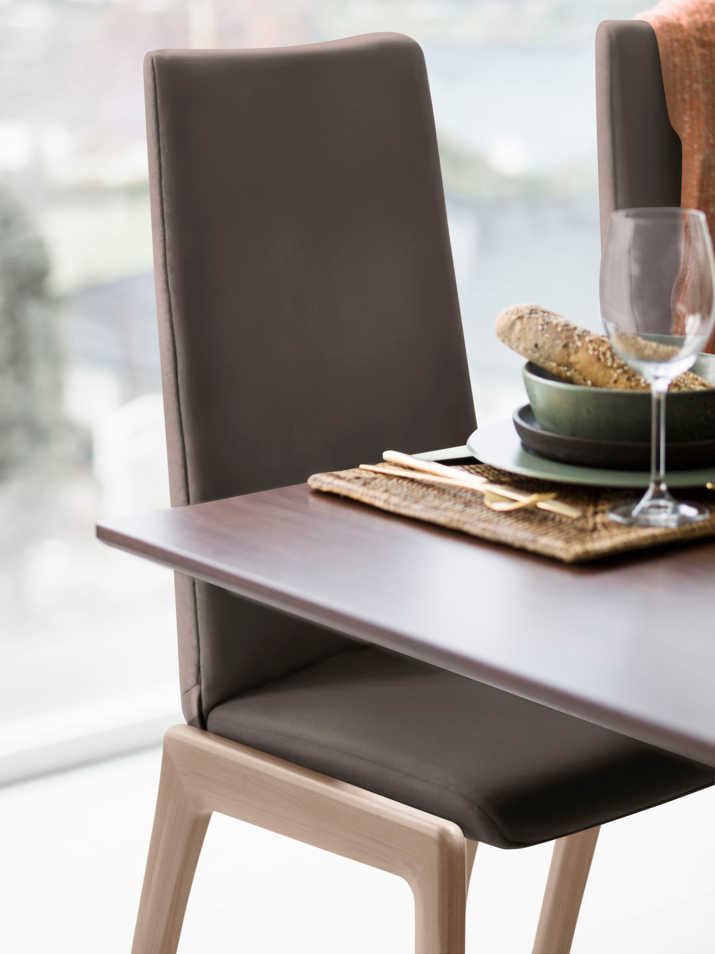 Stressless Polsterstuhl "Laurel" () High Back, Größe L, mit abgerundeten Be günstig online kaufen