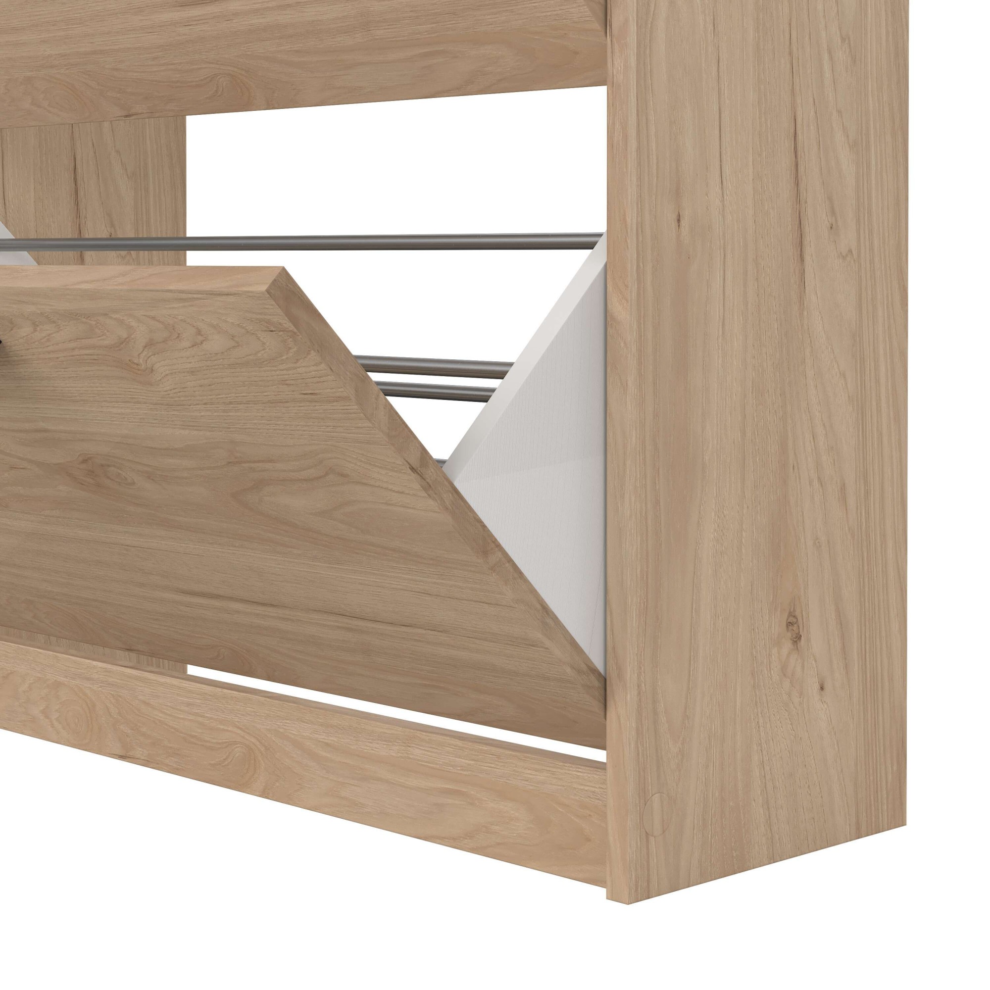 Home affaire Schuhkommode »Escape, praktischer Schuhschrank mit platzsparendem Design« Packung,  Schuhschrank mit 2 Klappen und Schublade für den Flur
