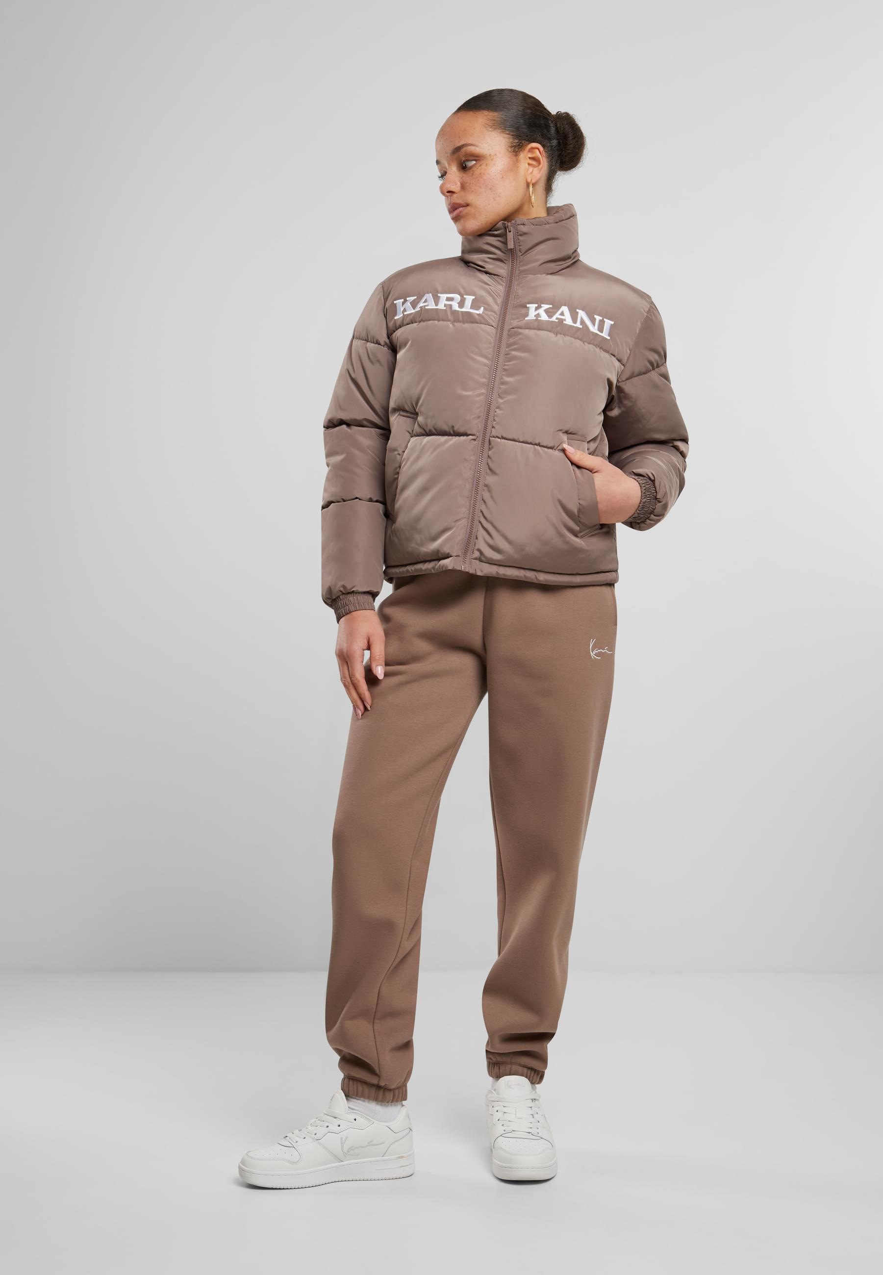 Karl Kani Winterjacke »Karl Kani Karl Kani Retro Essential Puffer Jacket«, (1 St.), ohne Kapuze
