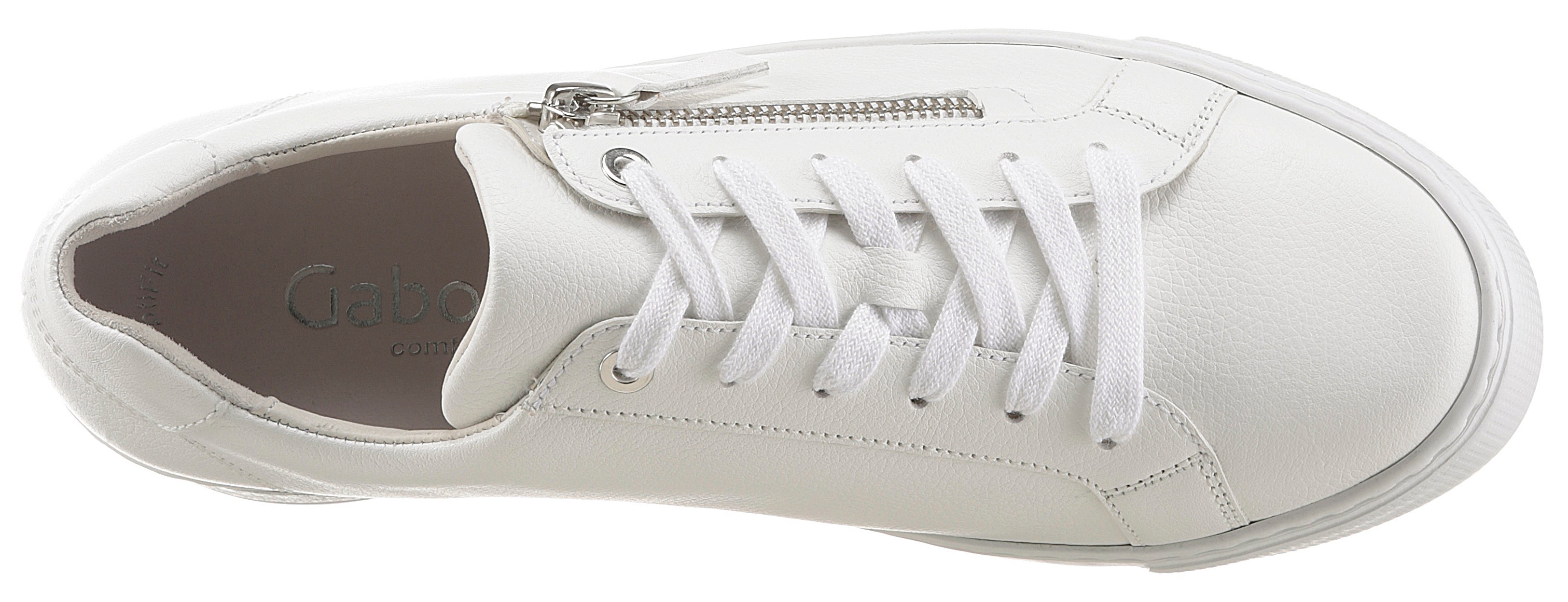 Thumbnail - Gabor Plateausneaker "FLORENZ" in Schuhweite G (=weit), Freizeitschuh, Halbschuh, Schnürschuh