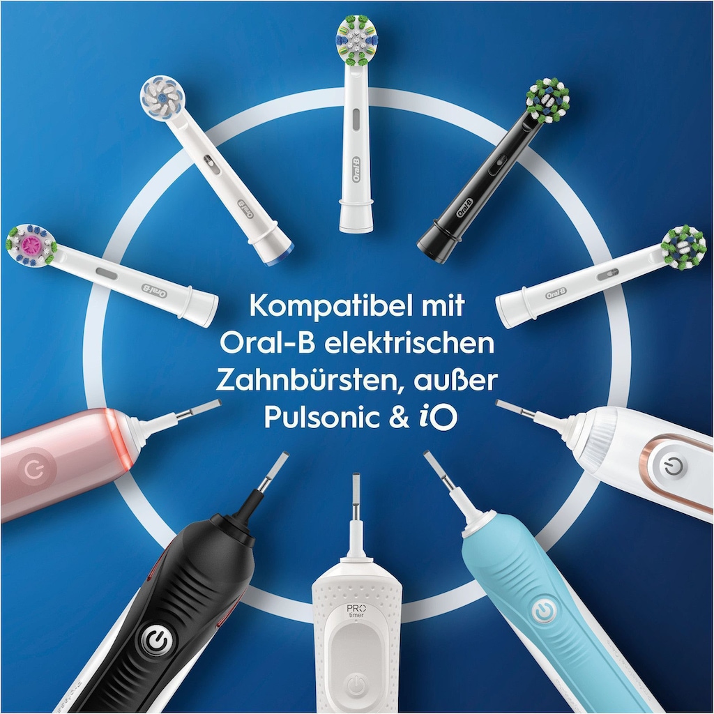 Oral-B Aufsteckbürsten »CrossAction CleanMaximizer«