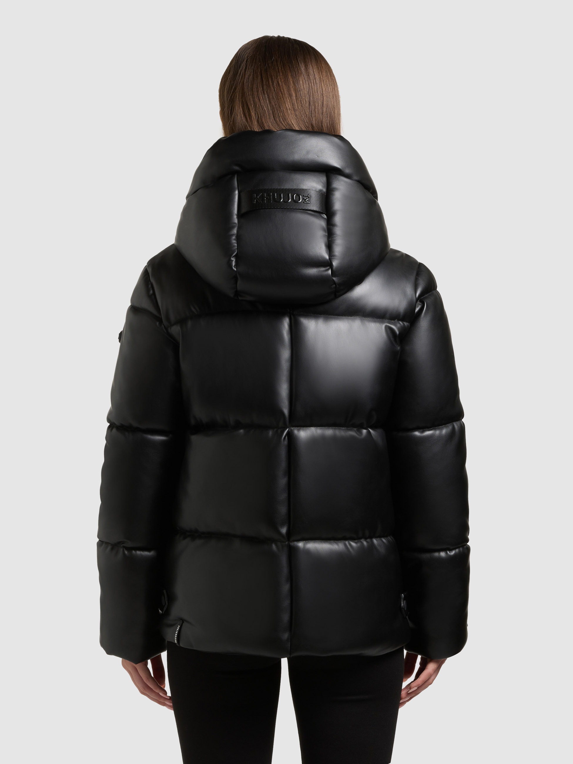 khujo Lederimitatjacke »AURORA«, mit Kapuze