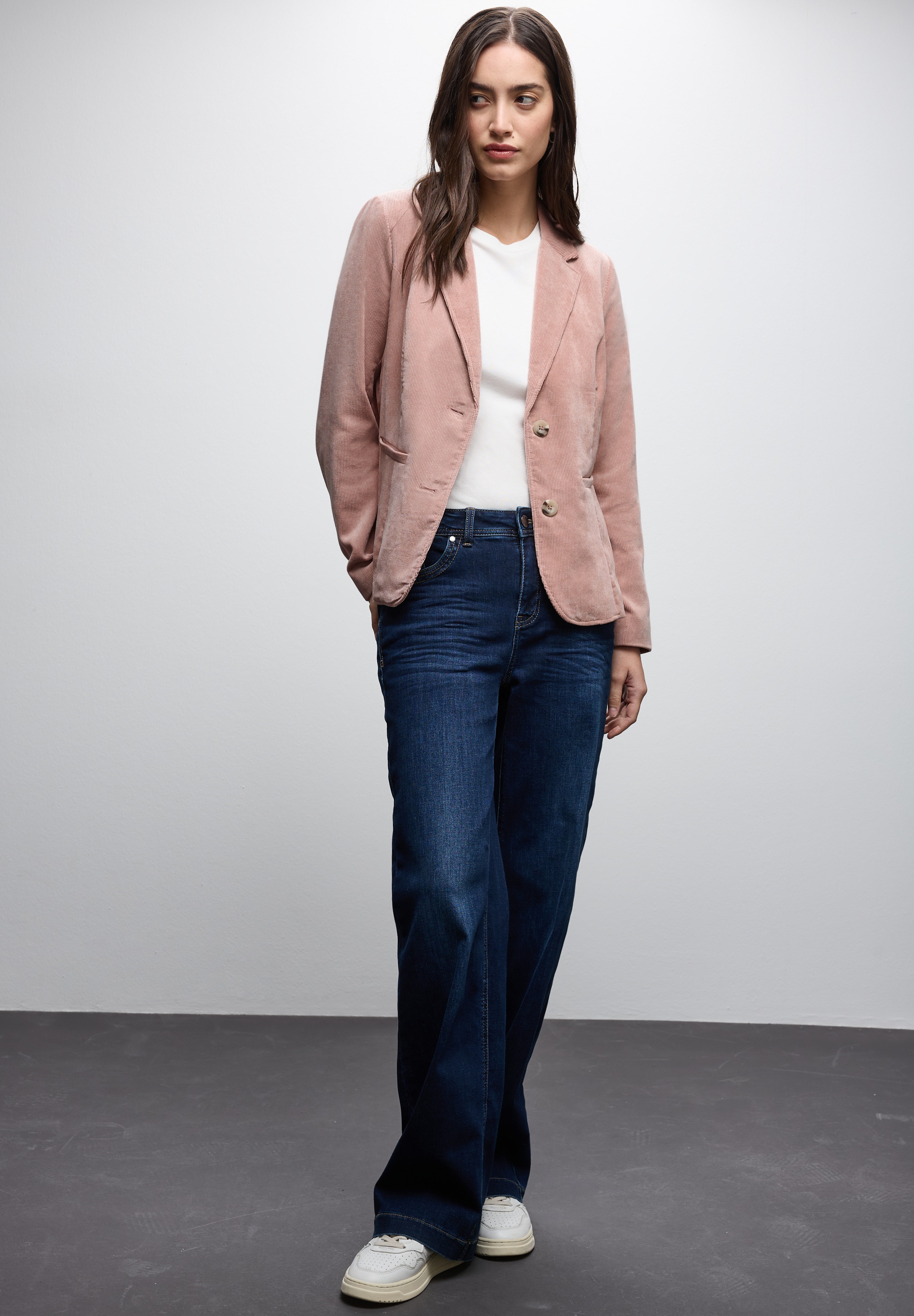 STREET ONE Kurzblazer, in Cord-Optik