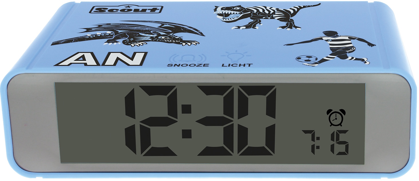 Scout Quarzwecker »Digi Clock, 280001026«, mit digitaler Anzeige, ideal auch als Geschenk