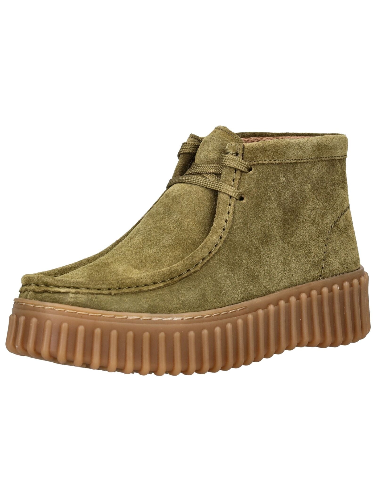 Clarks Schnürstiefelette "Clarks Stiefelette Veloursleder" günstig online kaufen