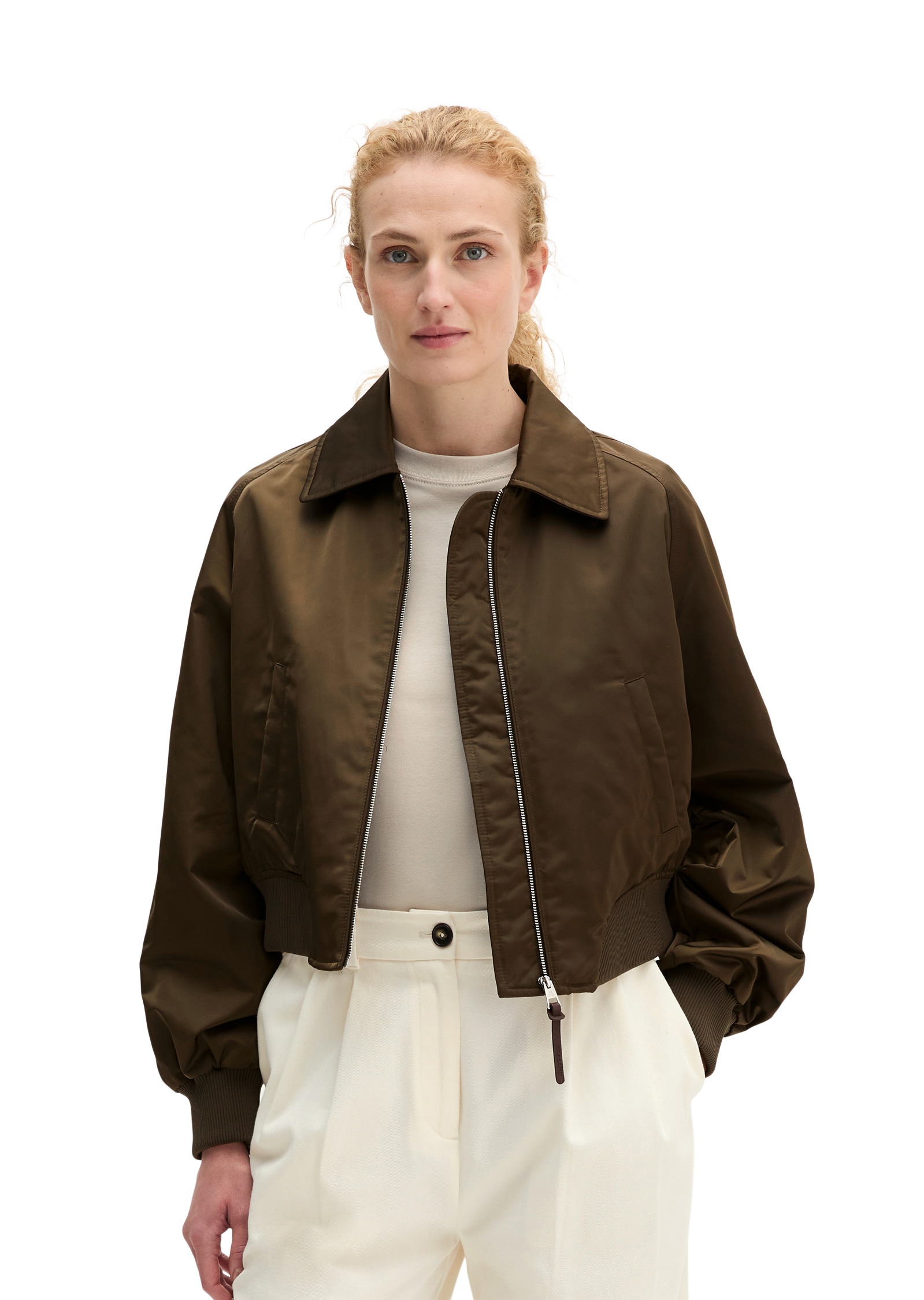 Marc OPolo Outdoorjacke "aus recyceltem Shiny-Polyester-Twill"