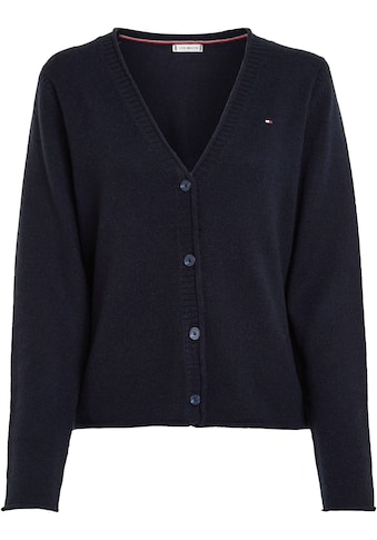 TOMMY HILFIGER Curve Megztinis »CRV SOFT WOOL V-NK CARDIGAN...