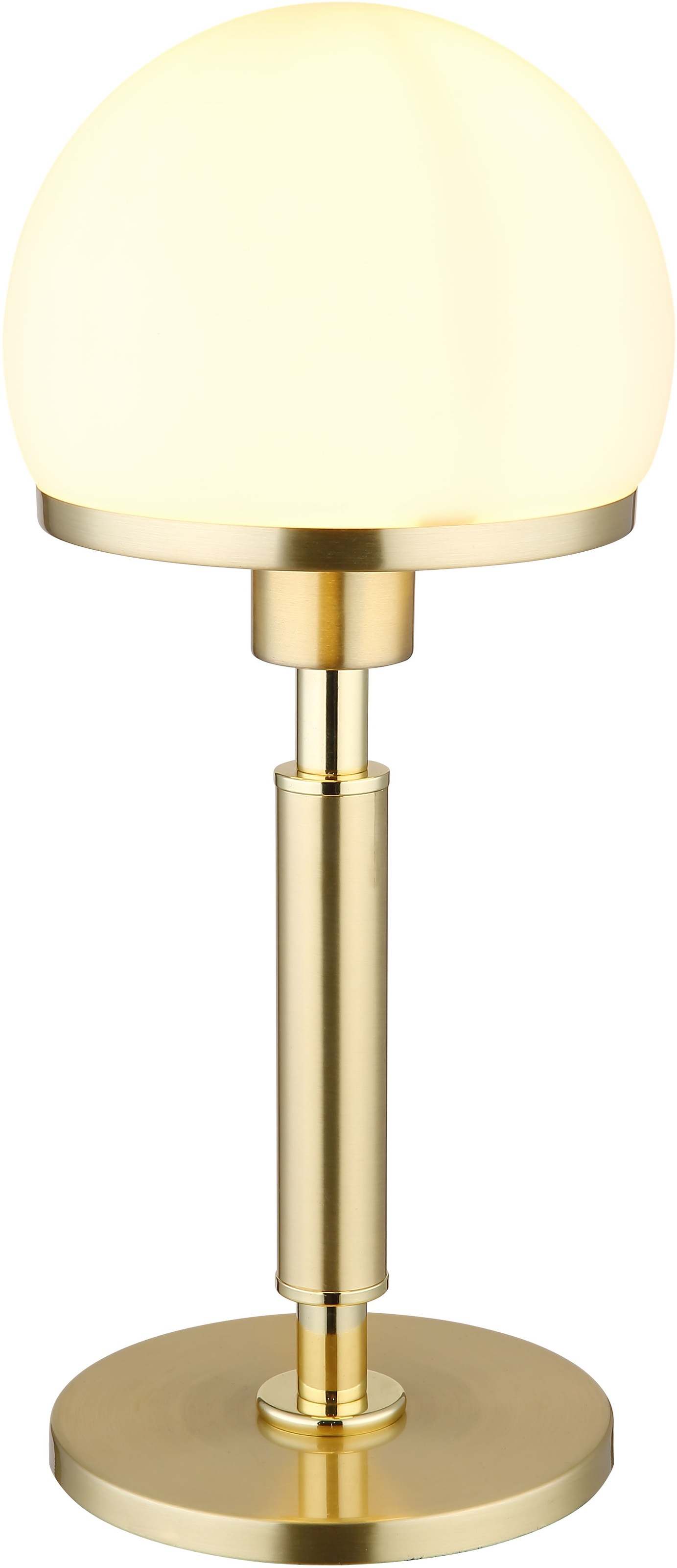 GLOBO LIGHTING Tischleuchte »HAKU«, Leuchtmittel E27 | ohne Leuchtmittel, Tischlampe/Schlafzimmer/Wohnzimmer/Glas opal