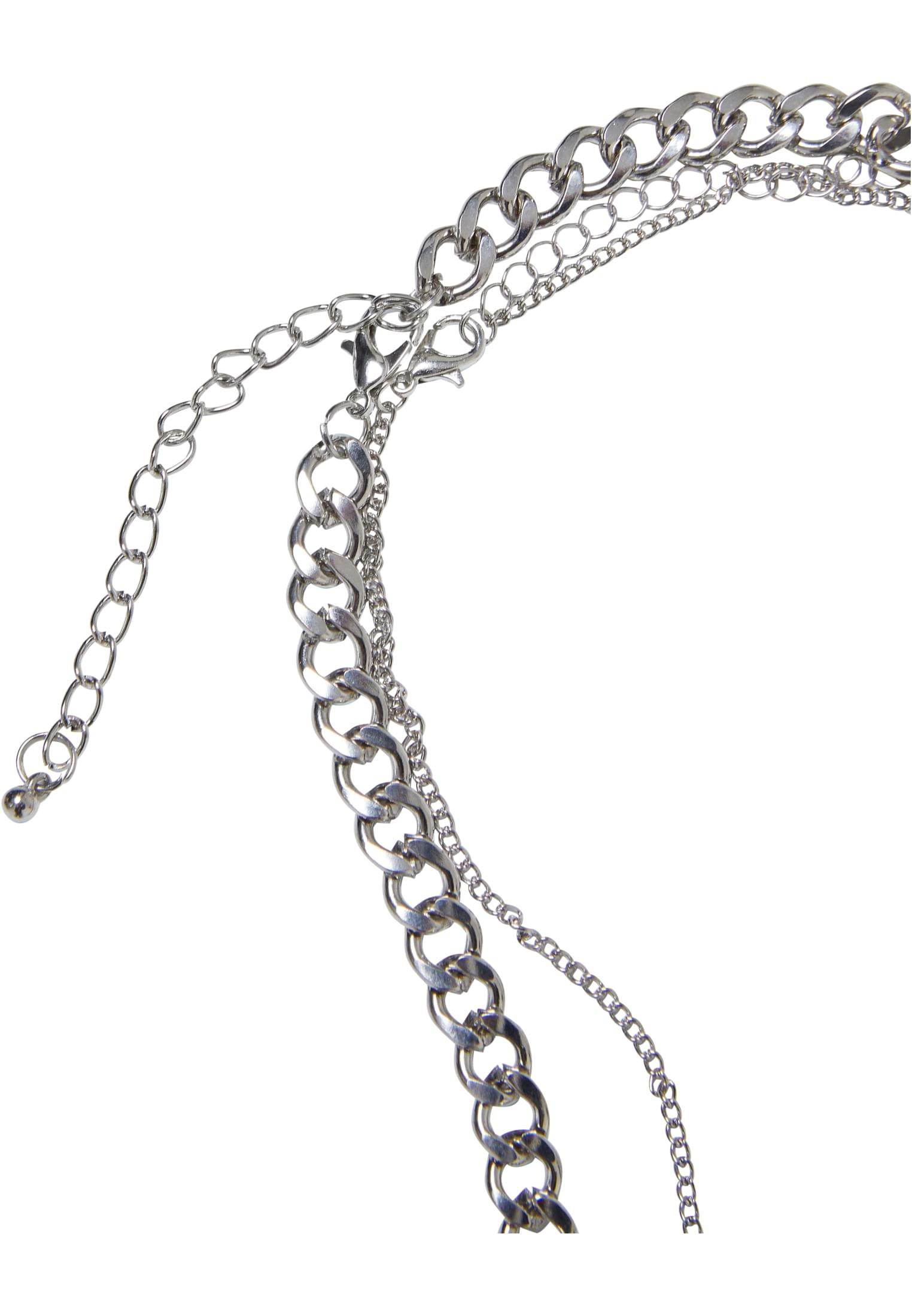URBAN CLASSICS Edelstahlkette | »Accessoires Peace online Necklace BAUR Bead 2-Pack« Layering kaufen