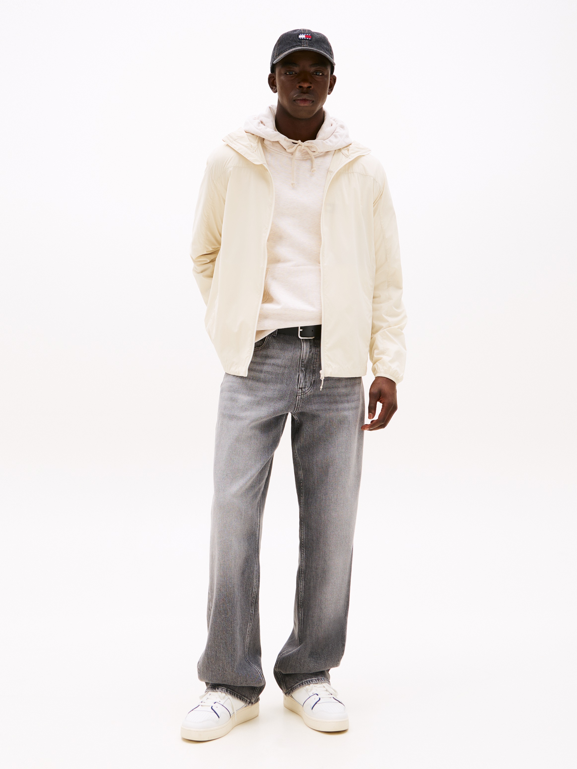 Tommy Jeans Outdoorjacke "TJM OUTDOOR SHELL JACKET EXT", mit Kapuze, Freize günstig online kaufen