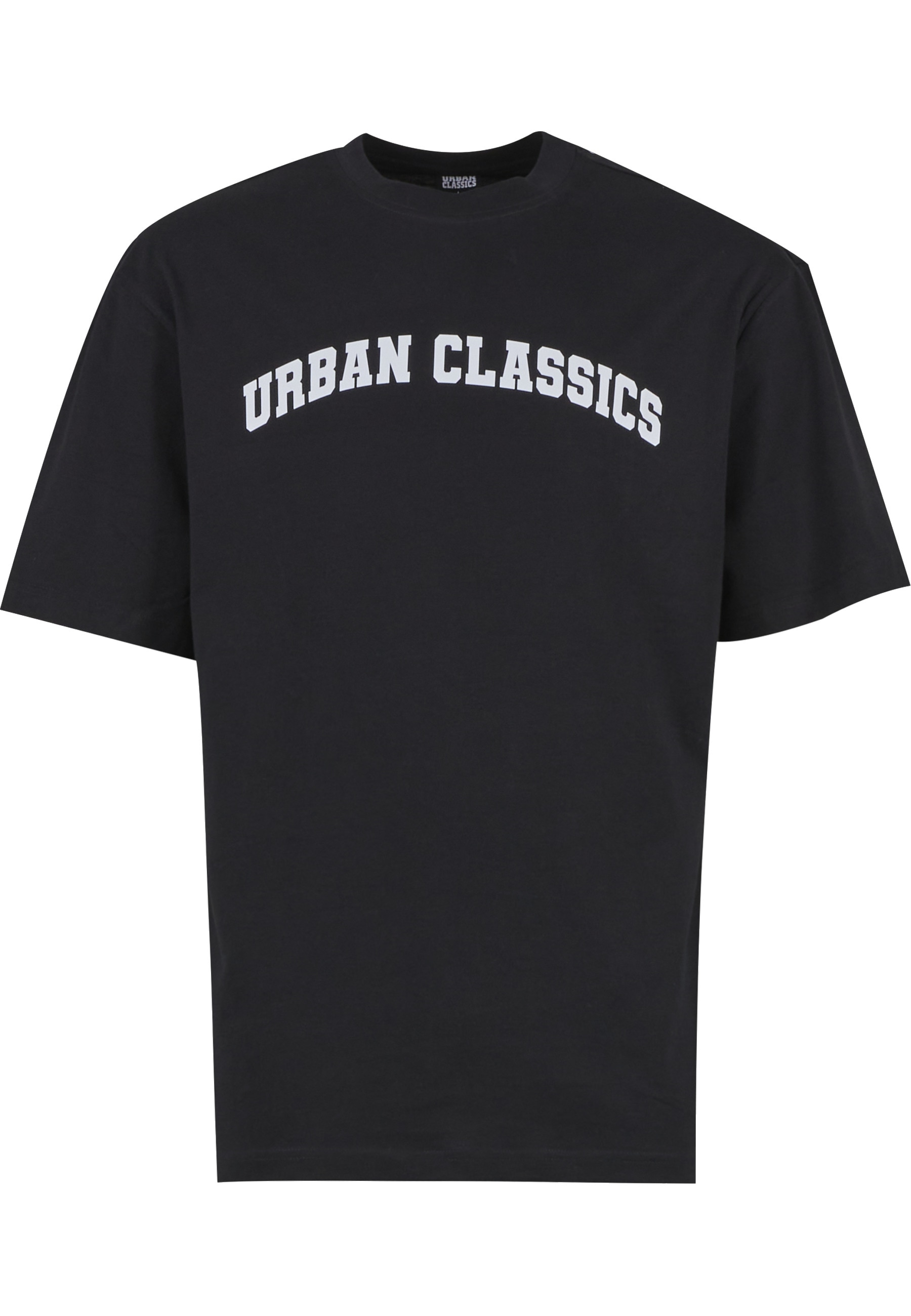 URBAN CLASSICS T-Shirt "Urban Classics UC College Logo Tall Tee" 1 Stk. günstig online kaufen