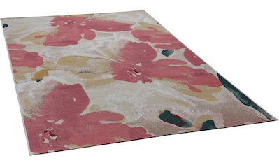 TOM TAILOR Teppich »Garden Blossom«, rechteckig, 3 mm Höhe, Flachgewebe, modernes... kaufen