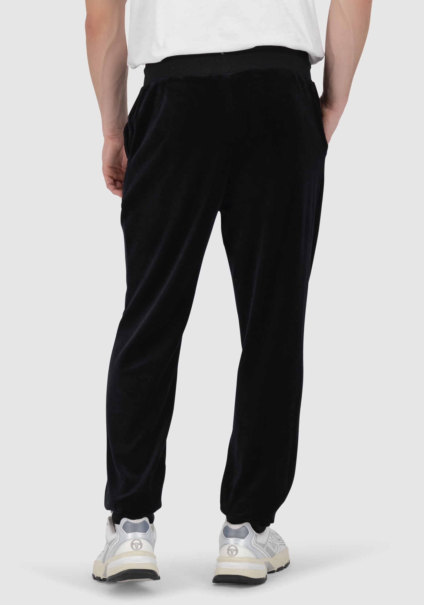 Sergio Tacchini Jogginghose »COURT VELOUR TRACK PANTS Herren«, Trainingshose Herren, Jogginghose, Retro, Sporthose, Streetwear, Sale