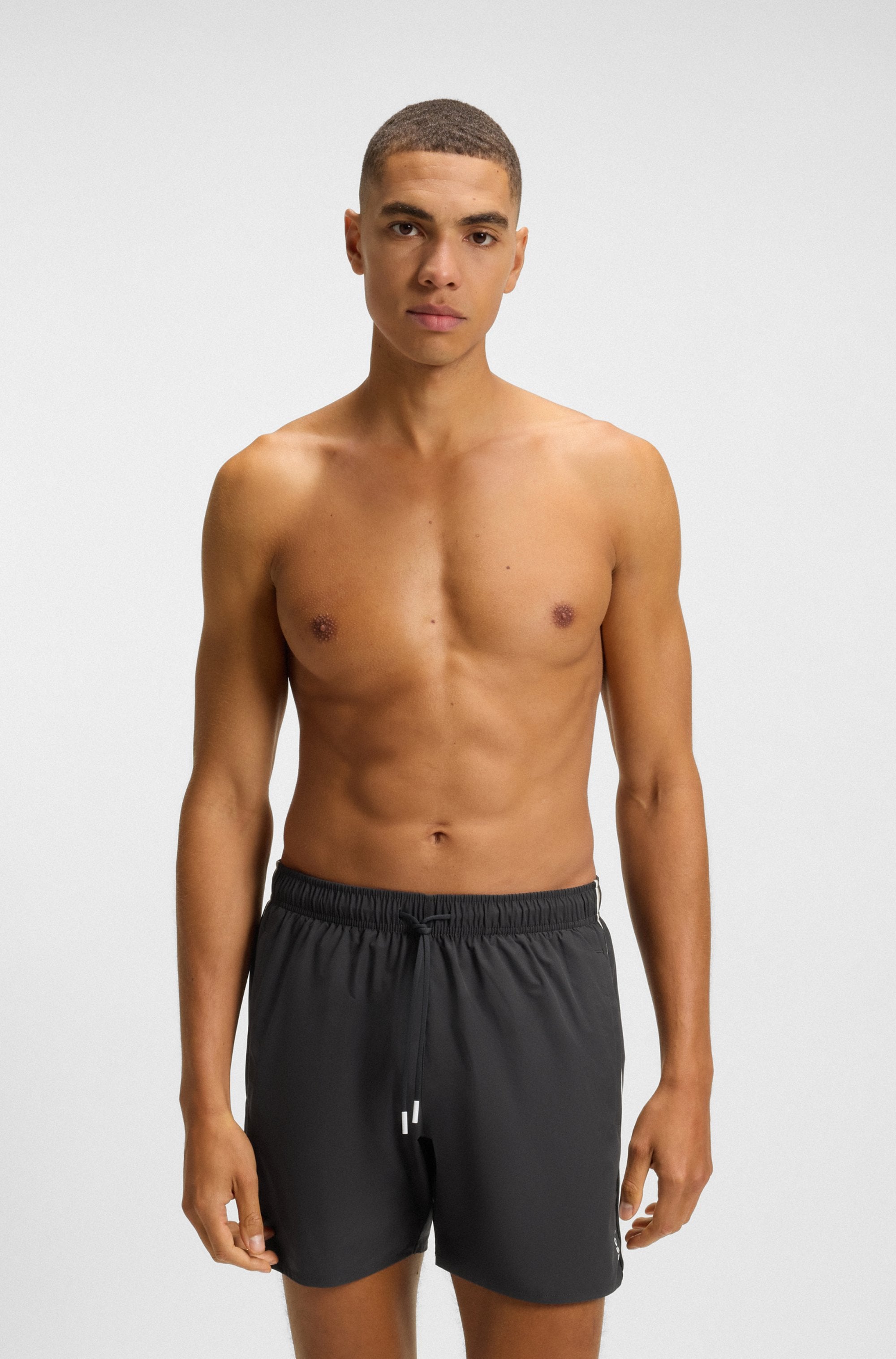 BOSS Badeshorts "Iconic" mit Gesäßtasche günstig online kaufen