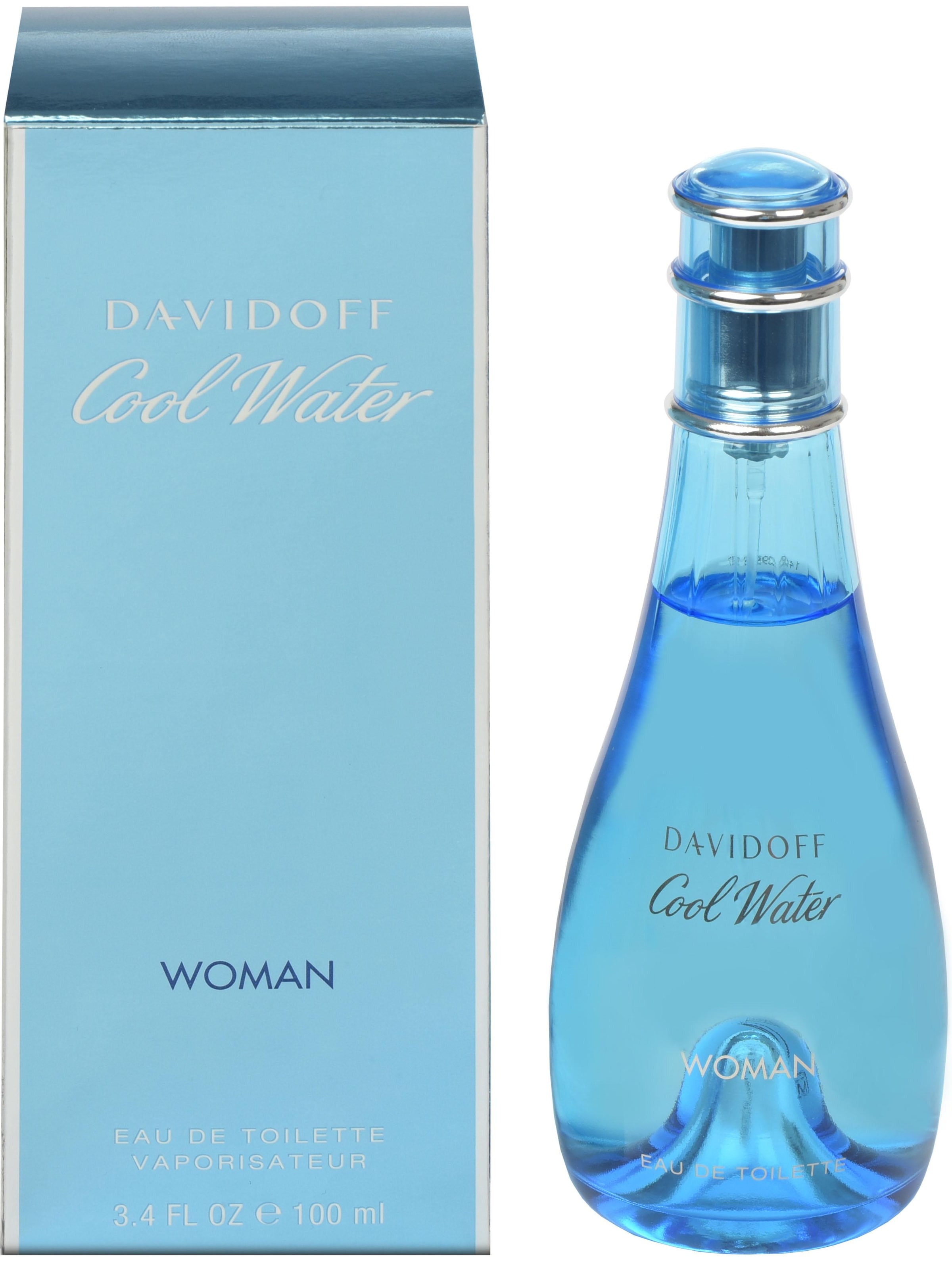 DAVIDOFF Eau de Toilette »Cool Water Woman«, mit frisch belebender Note