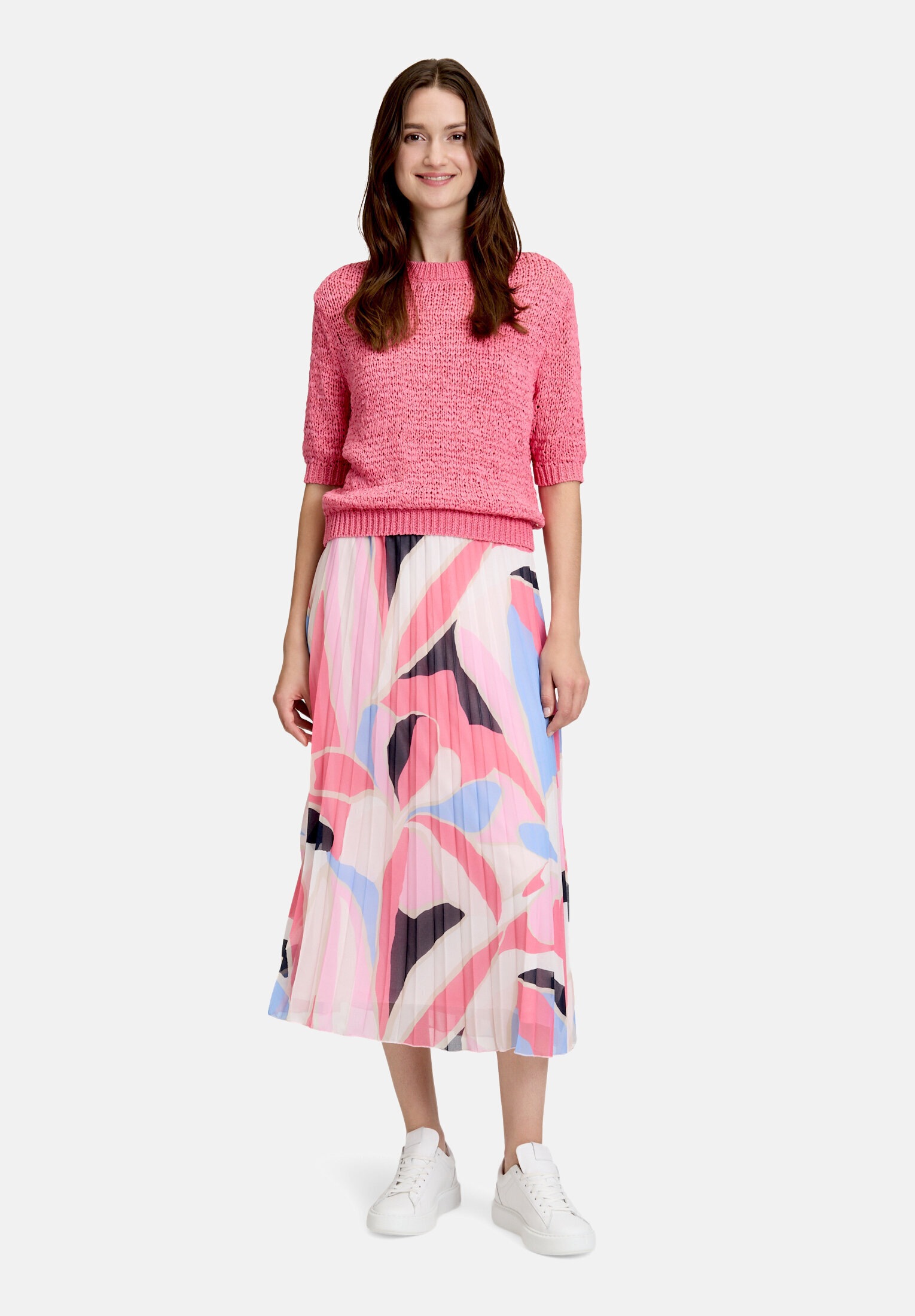 Betty&Co Maxirock "Damen mit Plissee"