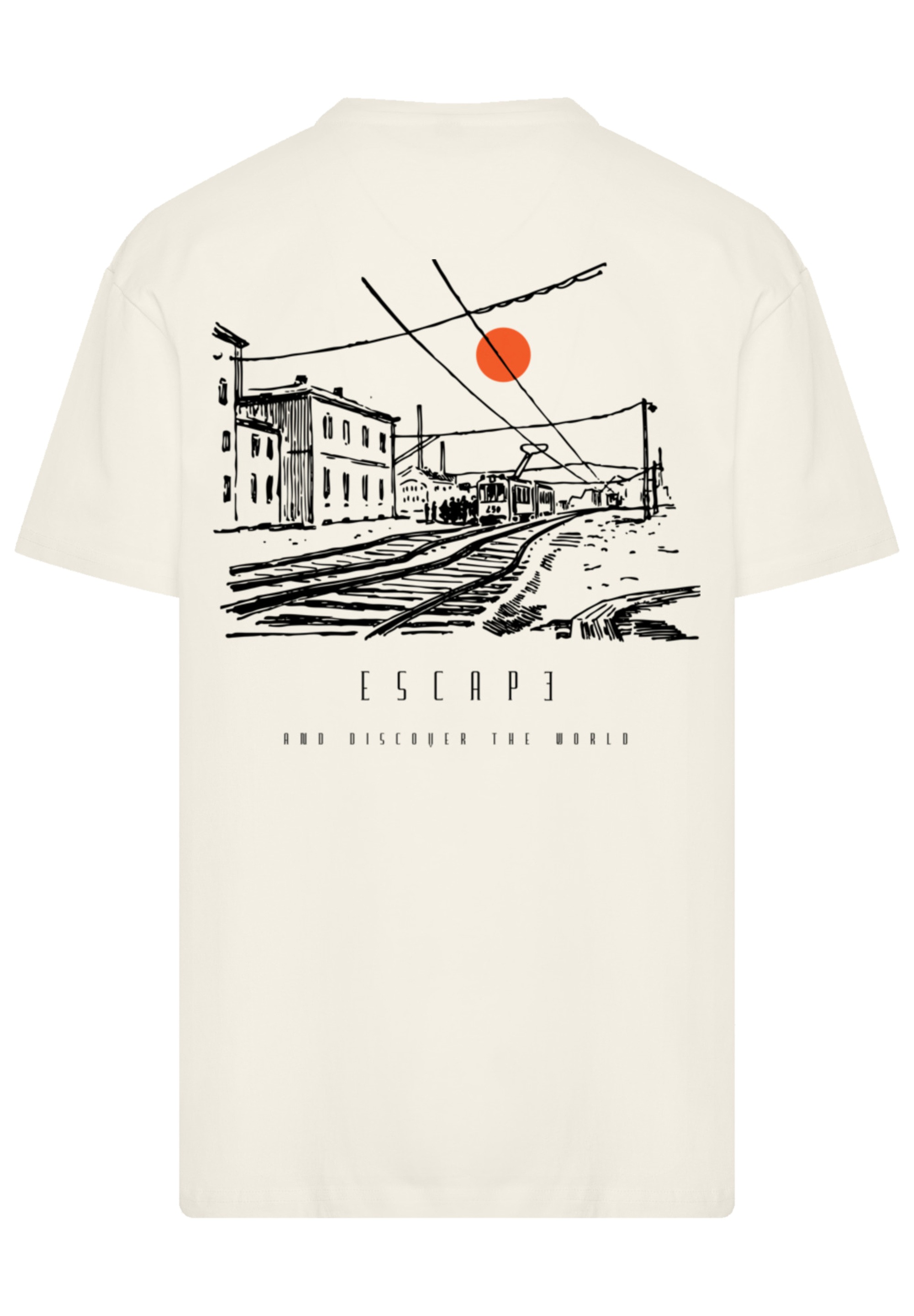 F4NT4STIC T-Shirt "Oversize Escape Discover the World Town", Premium Qualit günstig online kaufen