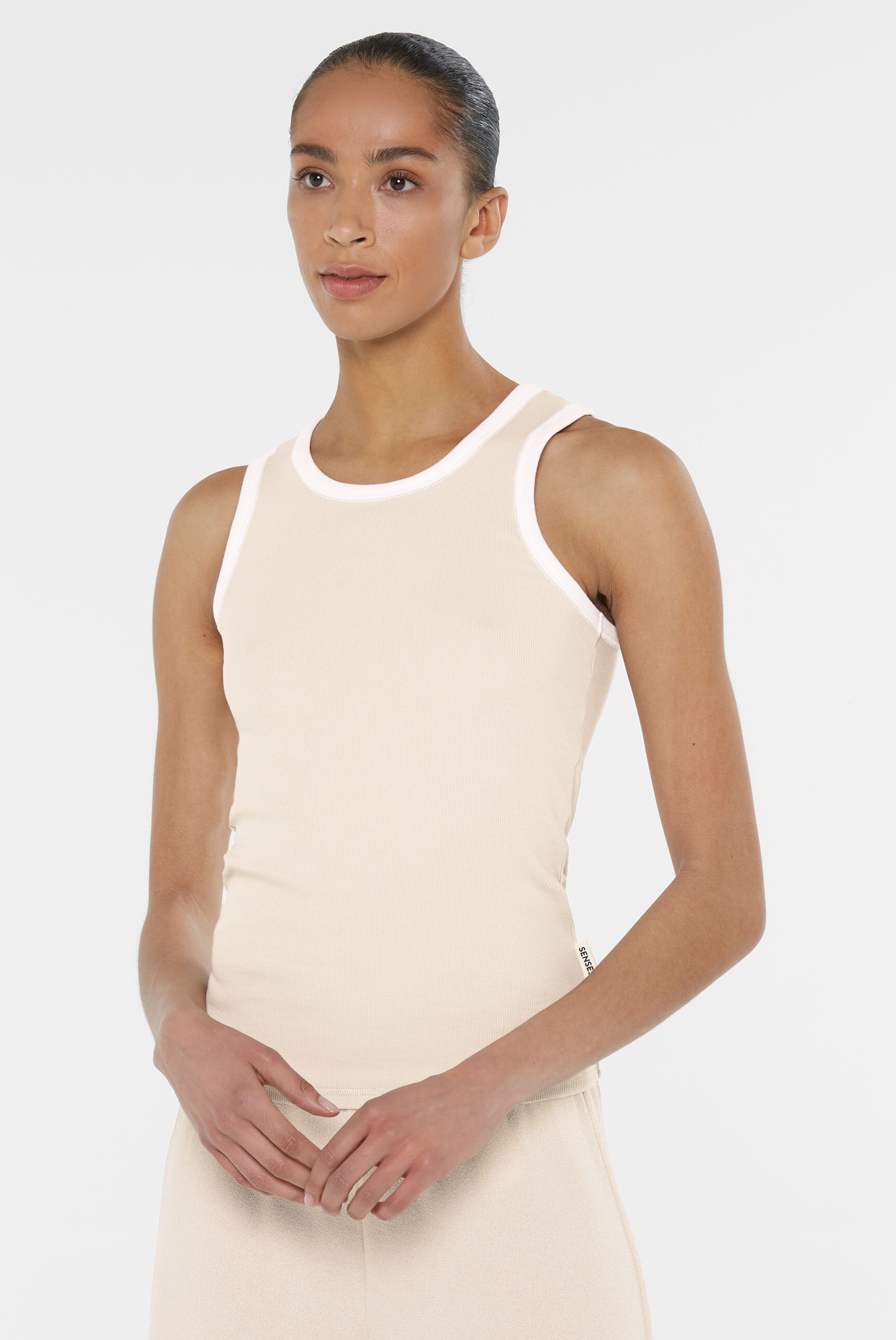 SENSES.THE LABEL Tanktop, mit Baumwolle