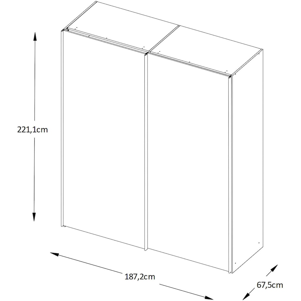 STAUD Schwebetürenschrank »Sinfonie Plus«