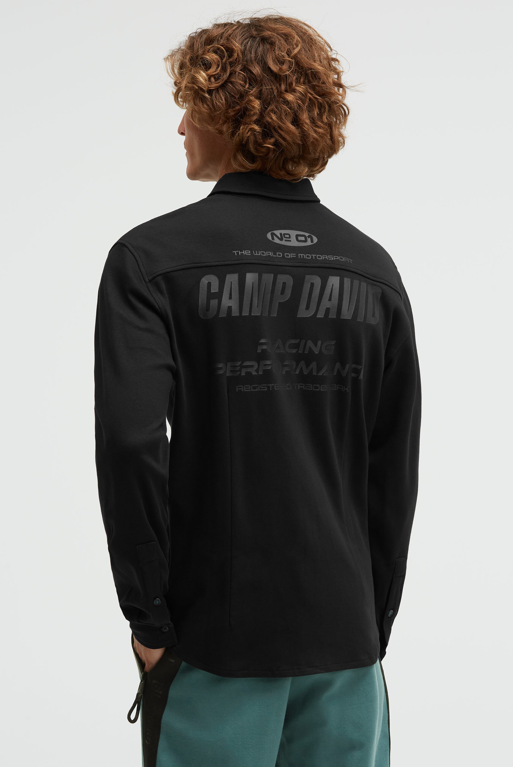 CAMP DAVID Langarmhemd mit Kentkragen