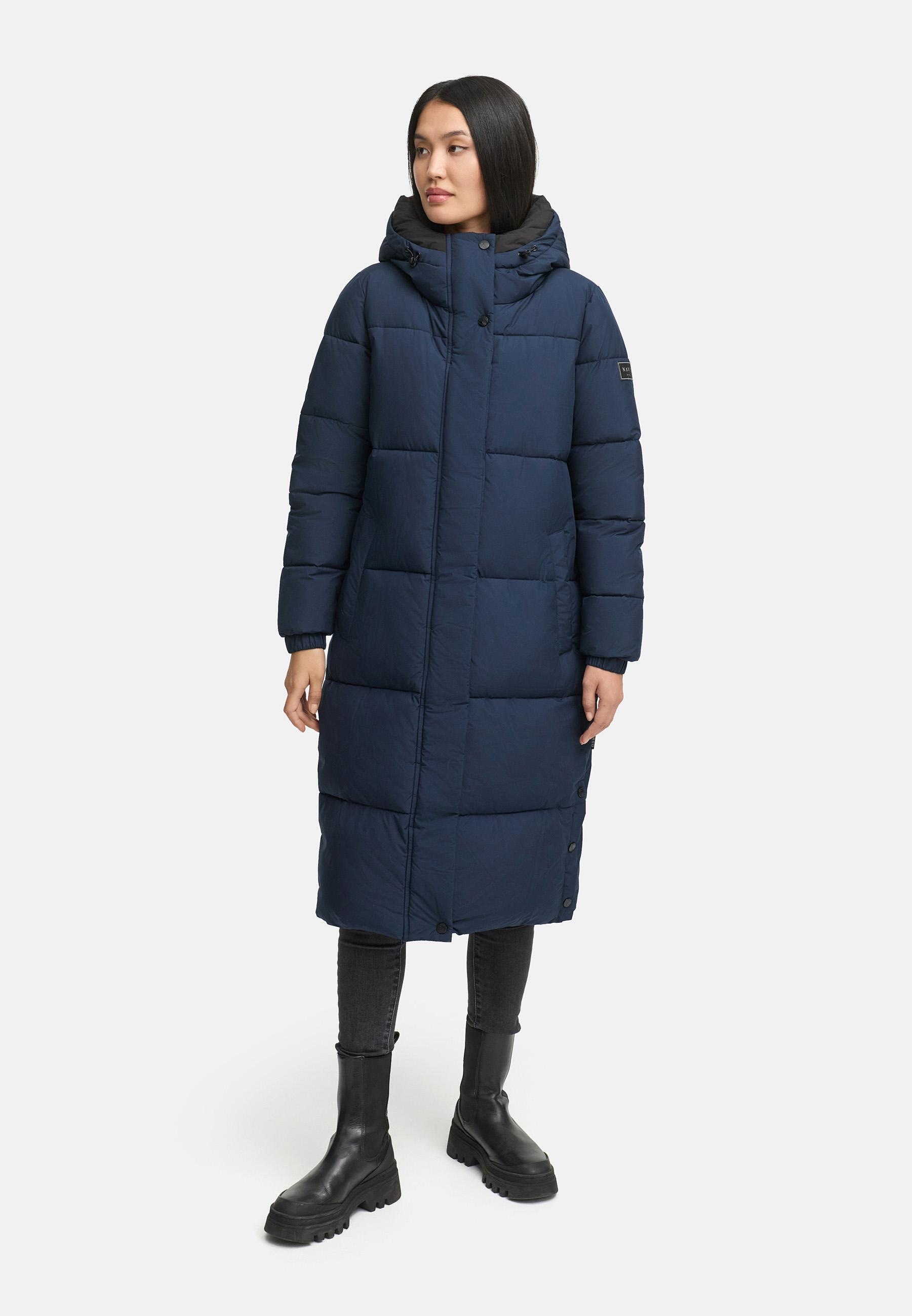 Navahoo Steppmantel »Taublüte XIV« Gesteppter Damen Mantel mit 2-Wege-Reißverschluss