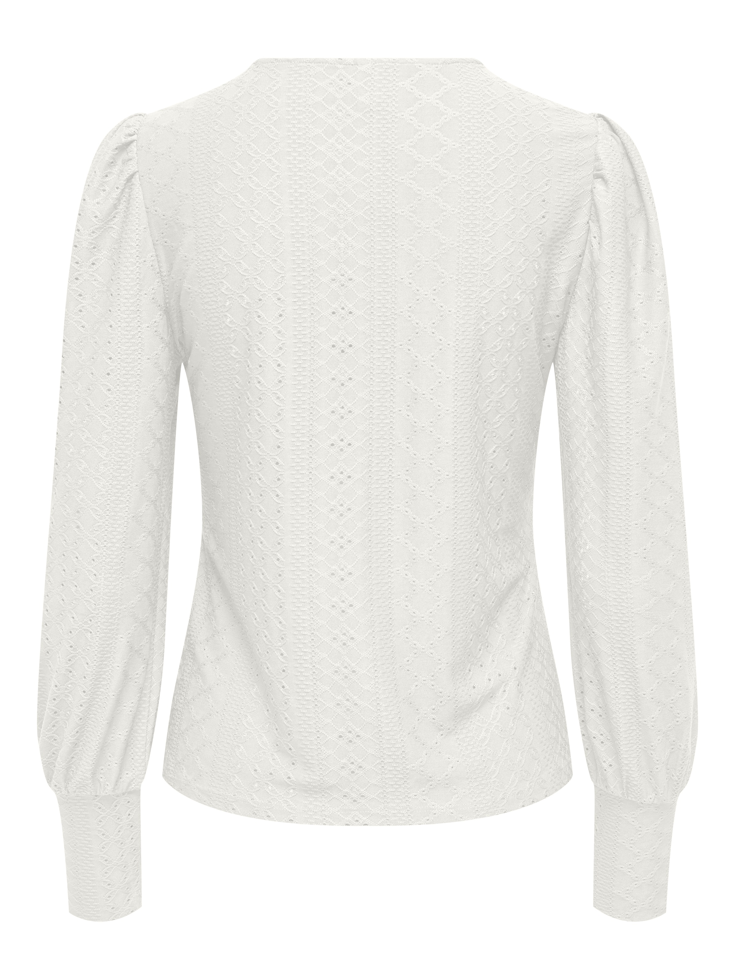 ONLY Blusenshirt "ONLSANDRA L/S PUFF TOP JRS NOOS" günstig online kaufen