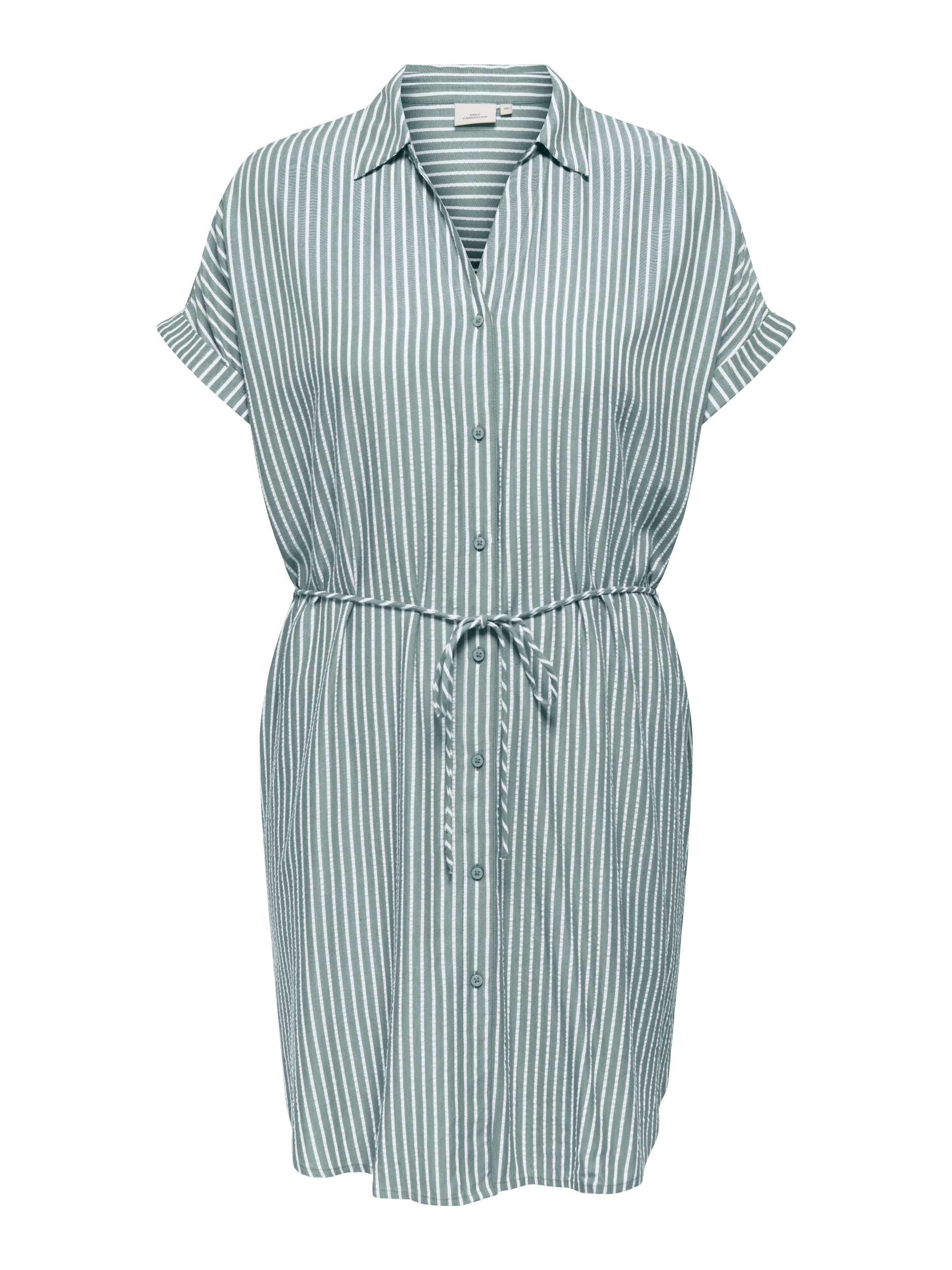 ONLY CARMAKOMA Sommerkleid »CARPENNA S/S LOOSE KNEE DRESS AOP«