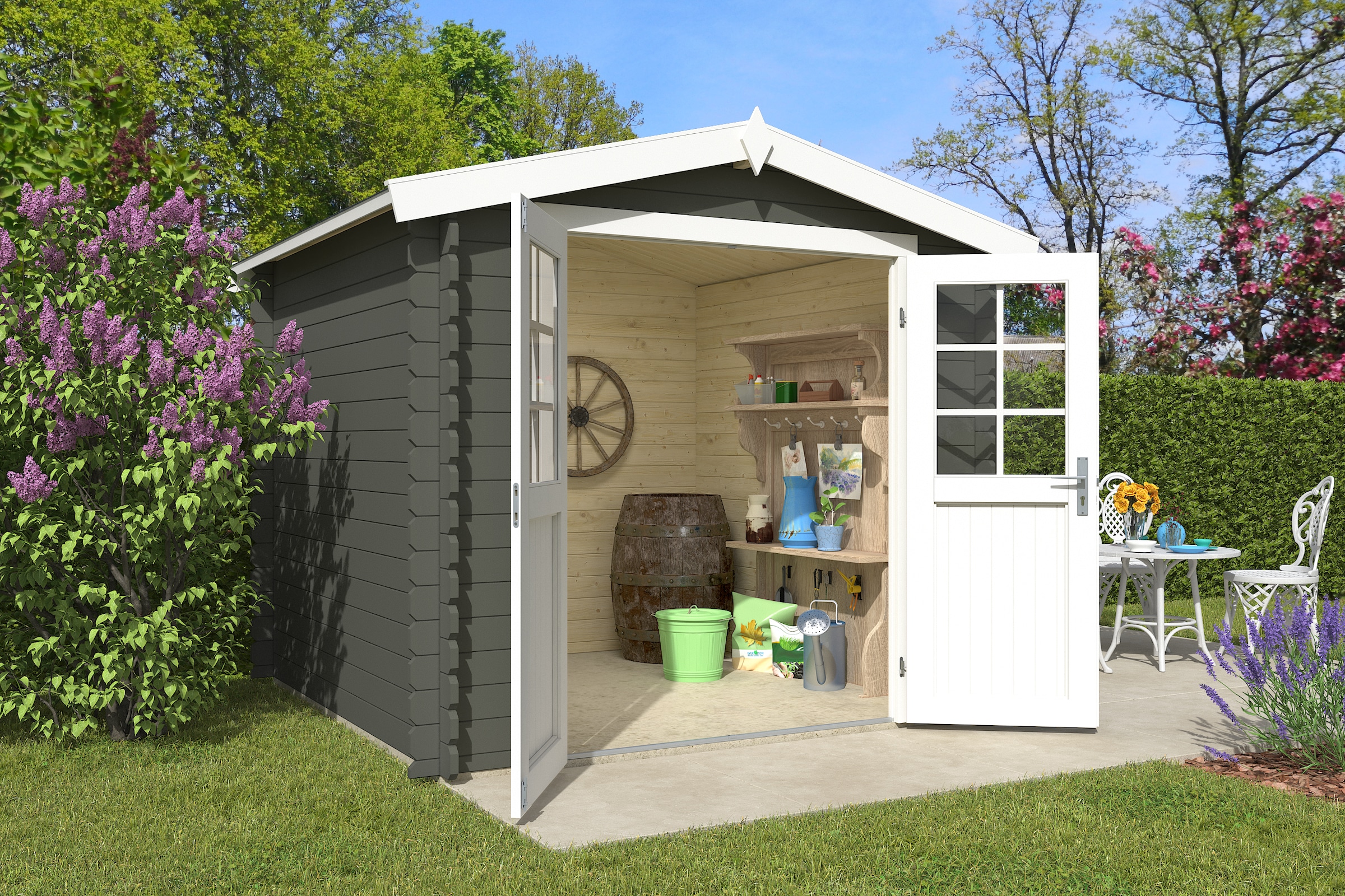 Nordic Holz Gartenhaus "Ingo 230" günstig online kaufen