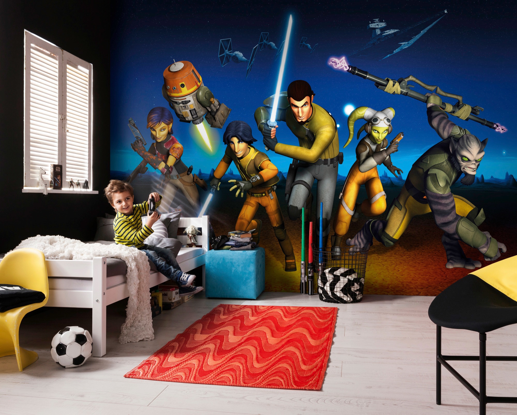 Komar Fototapete »Star Wars Rebels Run«, 368x254 cm (Breite x Höhe),  inklusive Kleister kaufen | BAUR