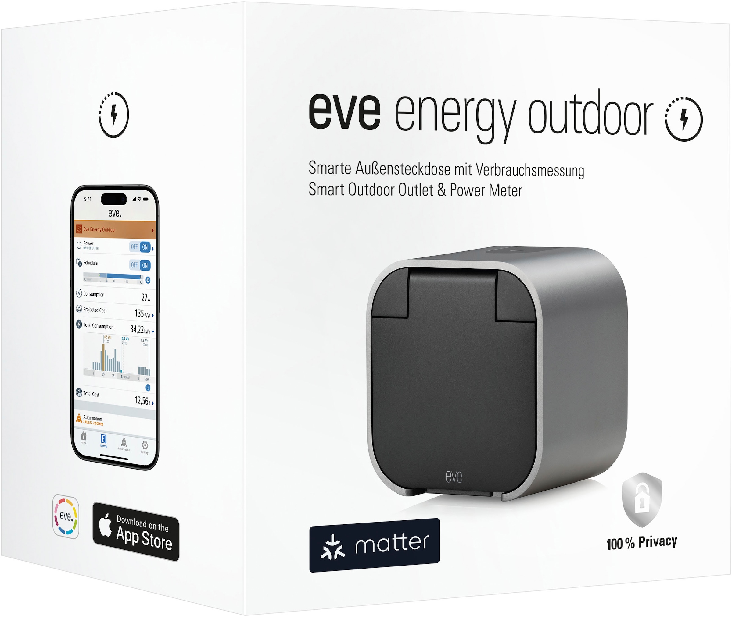 EVE Steckdose »Energy Outdooe«
