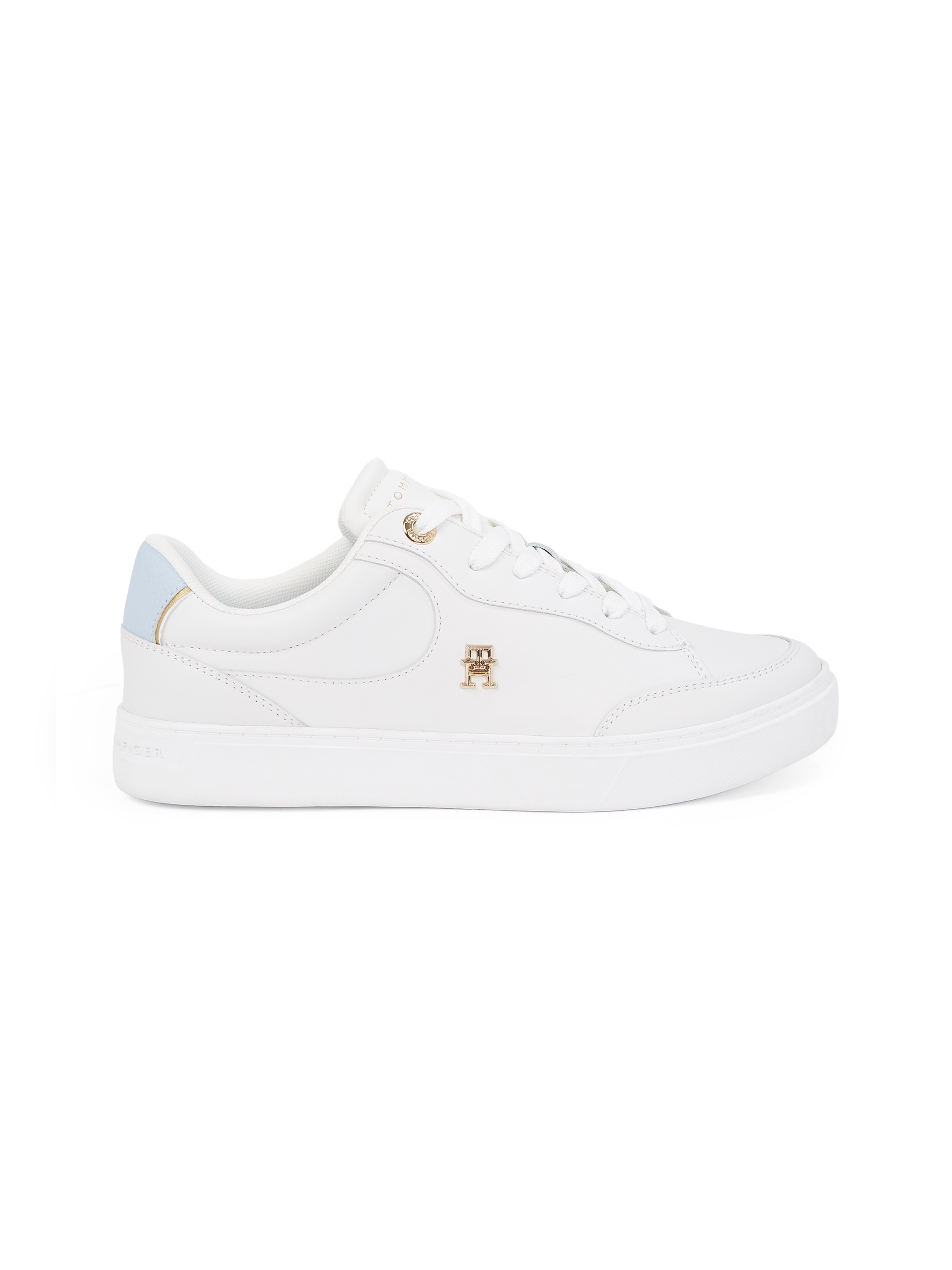 Thumbnail - Tommy Hilfiger Plateausneaker "ESSENTIAL CHIC COURT SNEAKER", Freizeitschuh, Schnürschuh, Halbschuh mit TH-Schmuckelemen...