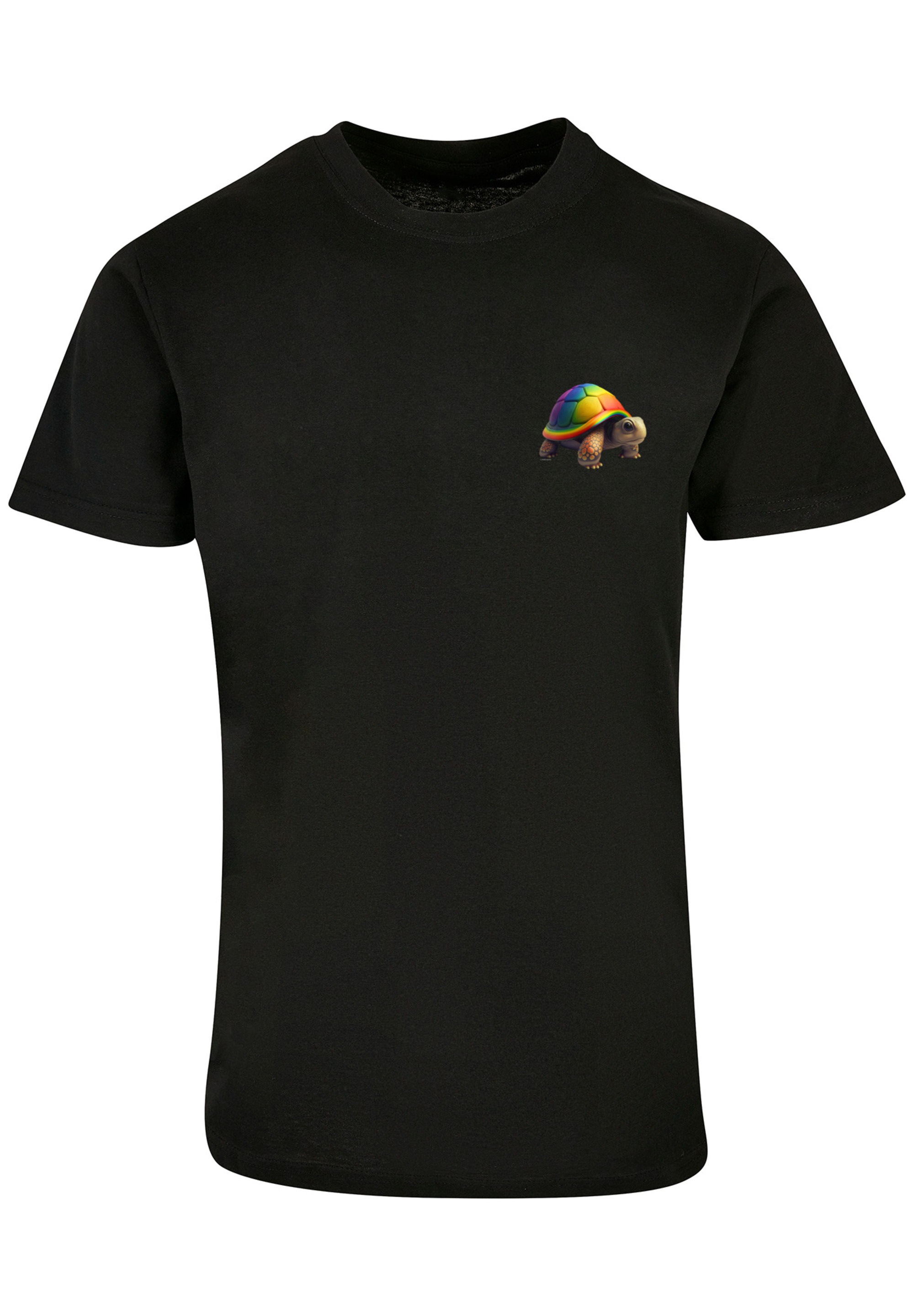 F4NT4STIC T-Shirt "Rainbow Turtle TEE UNISEX", Print günstig online kaufen