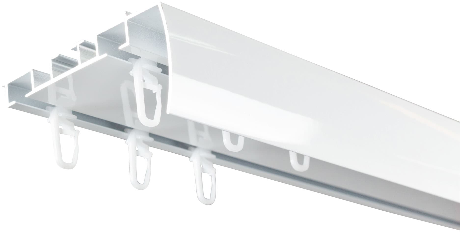 SN DECO GROUP Gardinenschiene "Objektschiene EVO-M 2-läufig mit integrierte günstig online kaufen