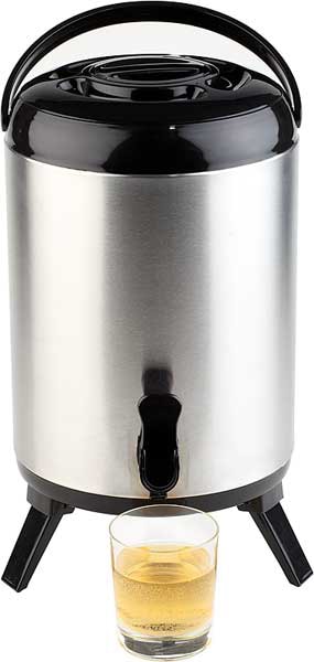 APS Getränkespender »Iso-Dispenser«, Edelstahl, für heiße und kalte  Getränke, 9,5 Liter günstig kaufen | BAUR