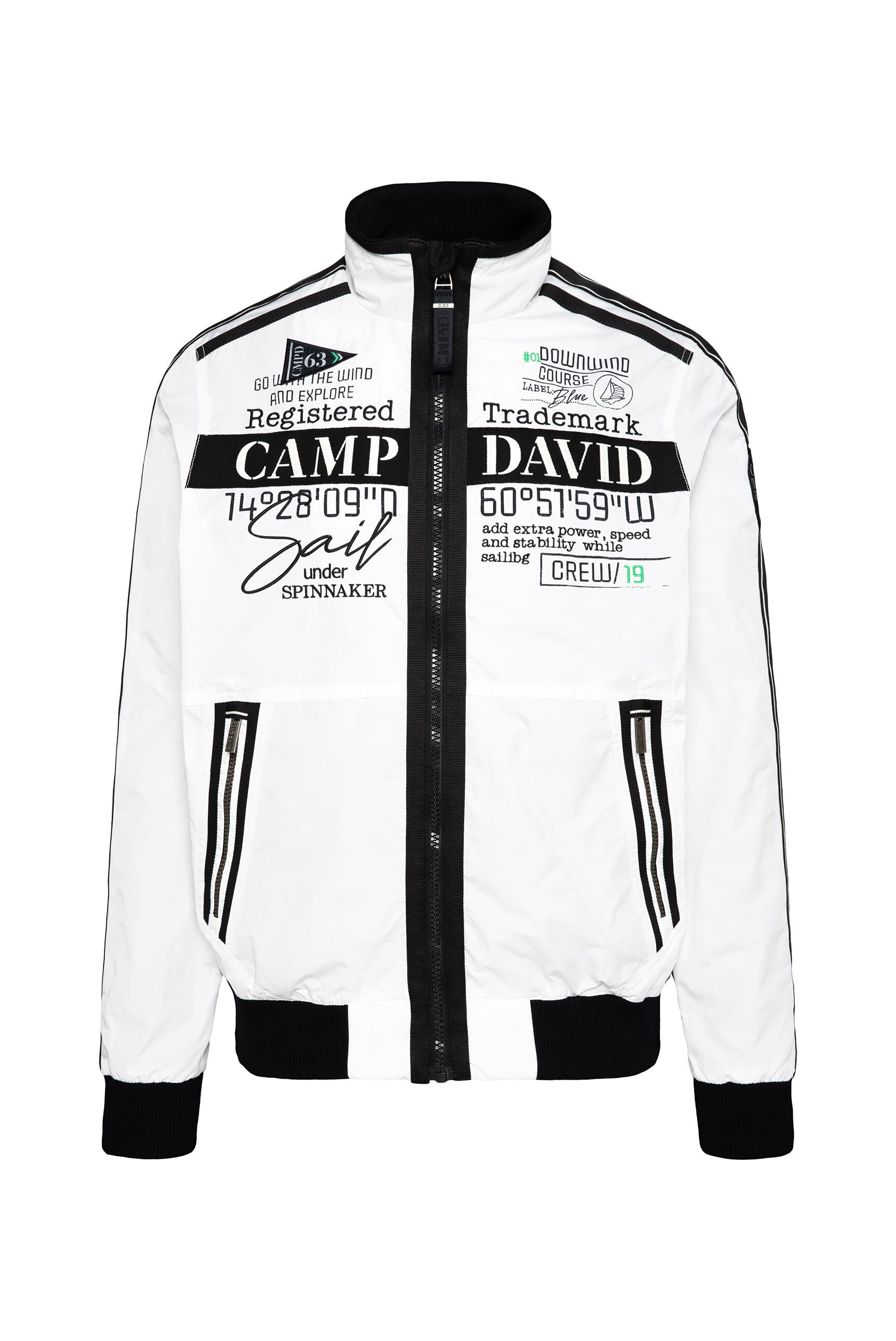 CAMP DAVID Outdoorjacke, ohne Kapuze