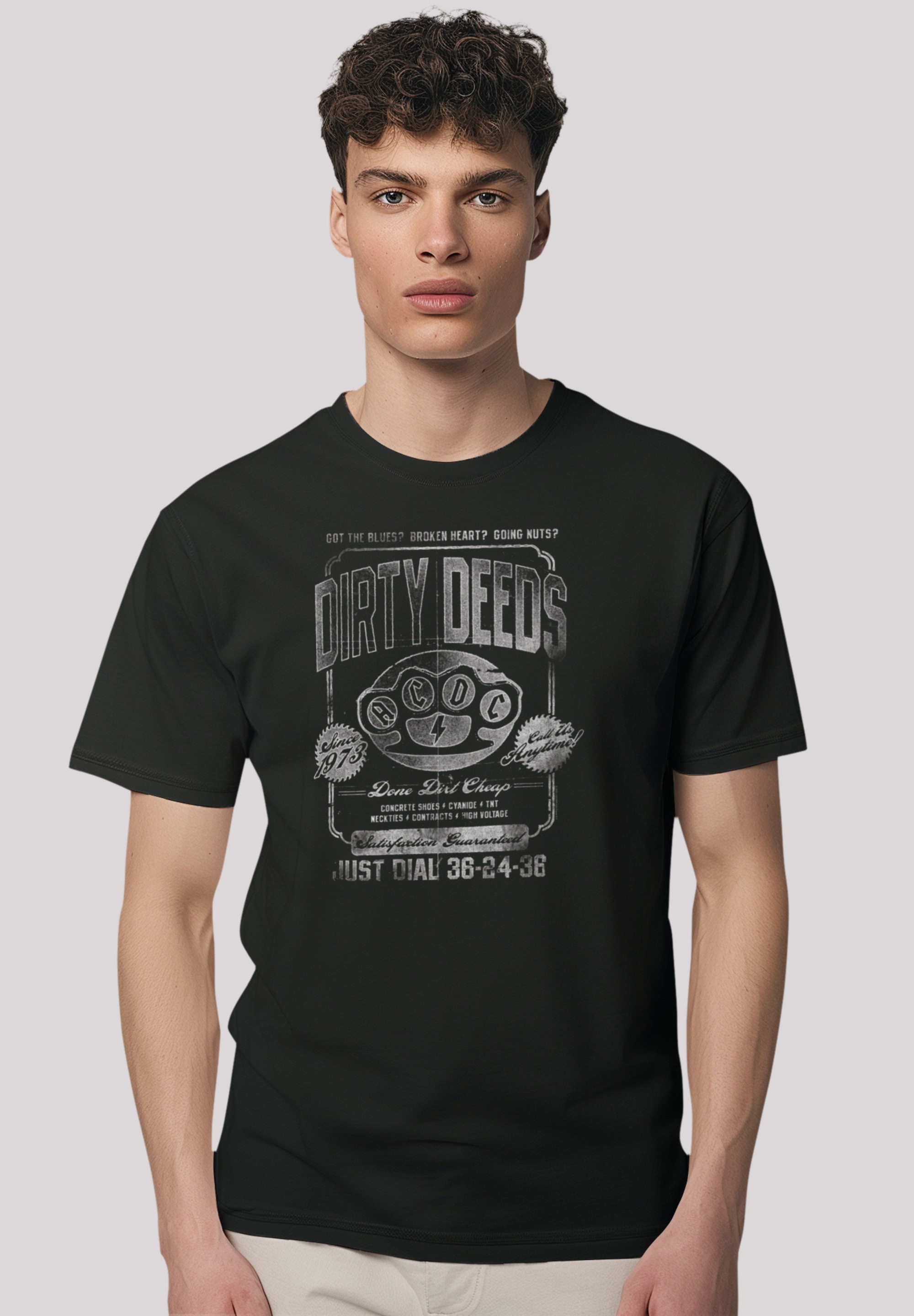 F4NT4STIC Marškinėliai »AC/DC Dirty Deeds Done C...