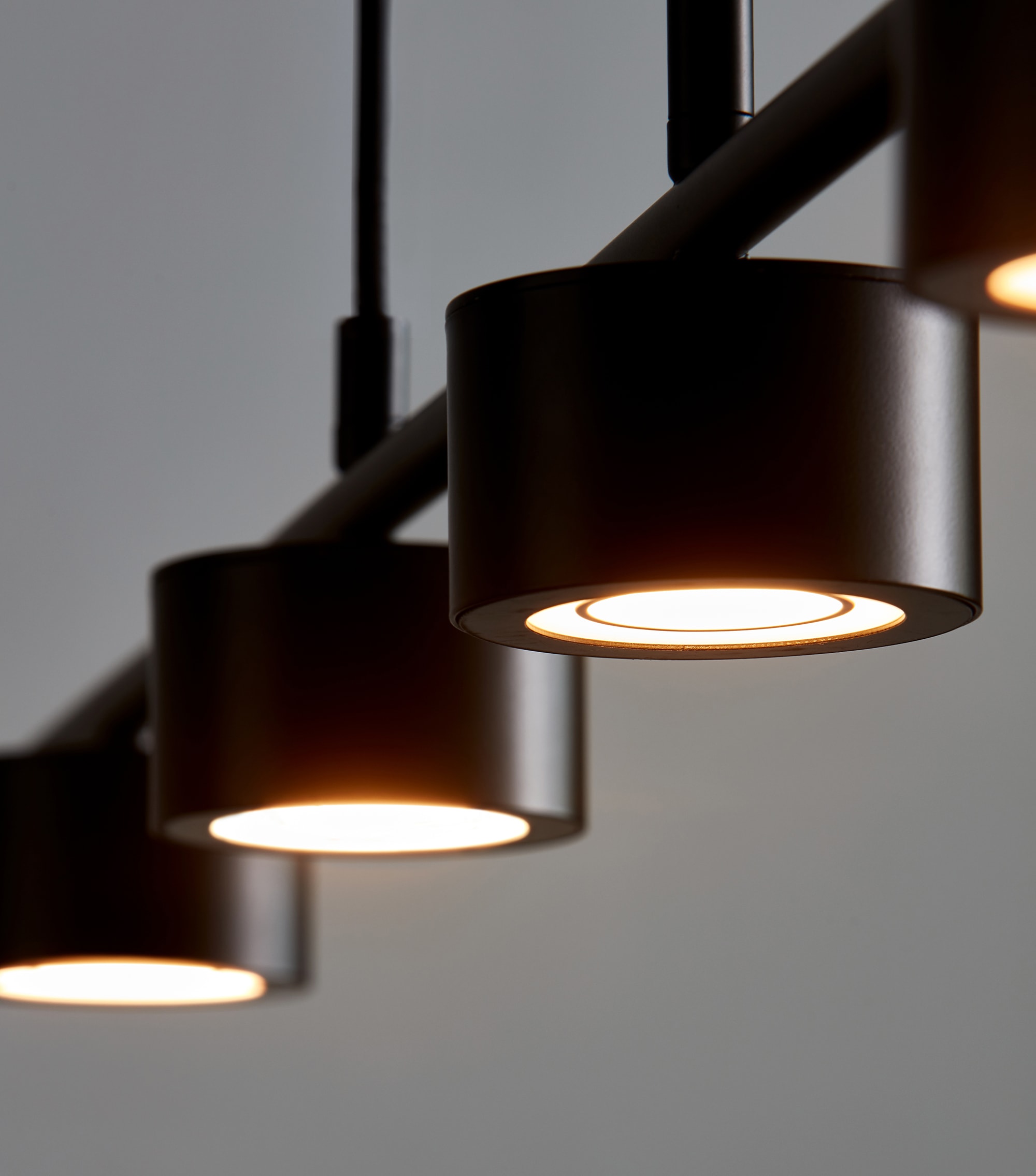 Nordlux LED Pendelleuchte »CLYDE«, 4 flammig, Leuchtmittel LED-Modul | LED fest integriert, Hängeleuchte,+LED,+Dimmer für Stimmungslicht,verstellbar