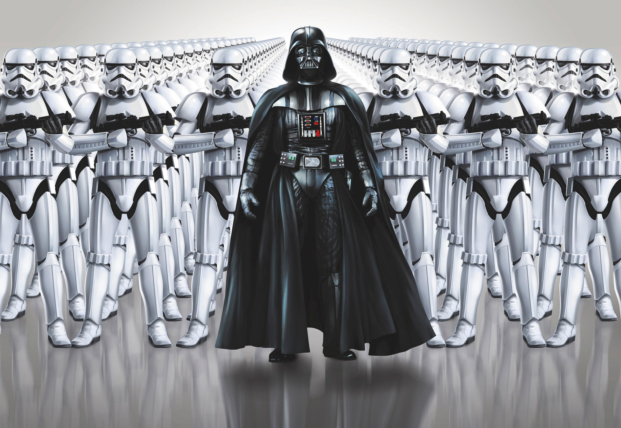 Komar Fototapete "Star Wars Imperial Force", 368x254 cm (Breite x Höhe), inklusive Kleister