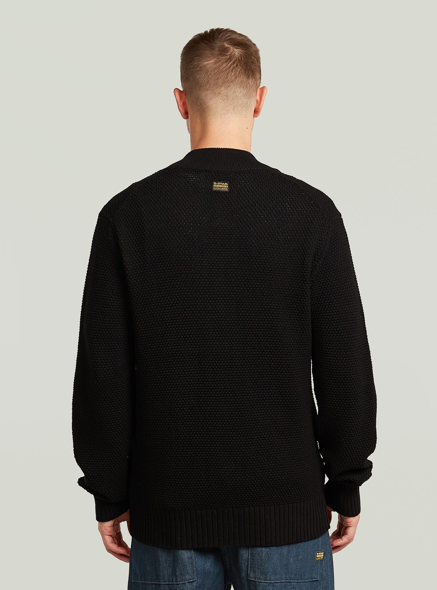 G-STAR Cardigan "Honey Comb Structure Cardigan Knit" günstig online kaufen