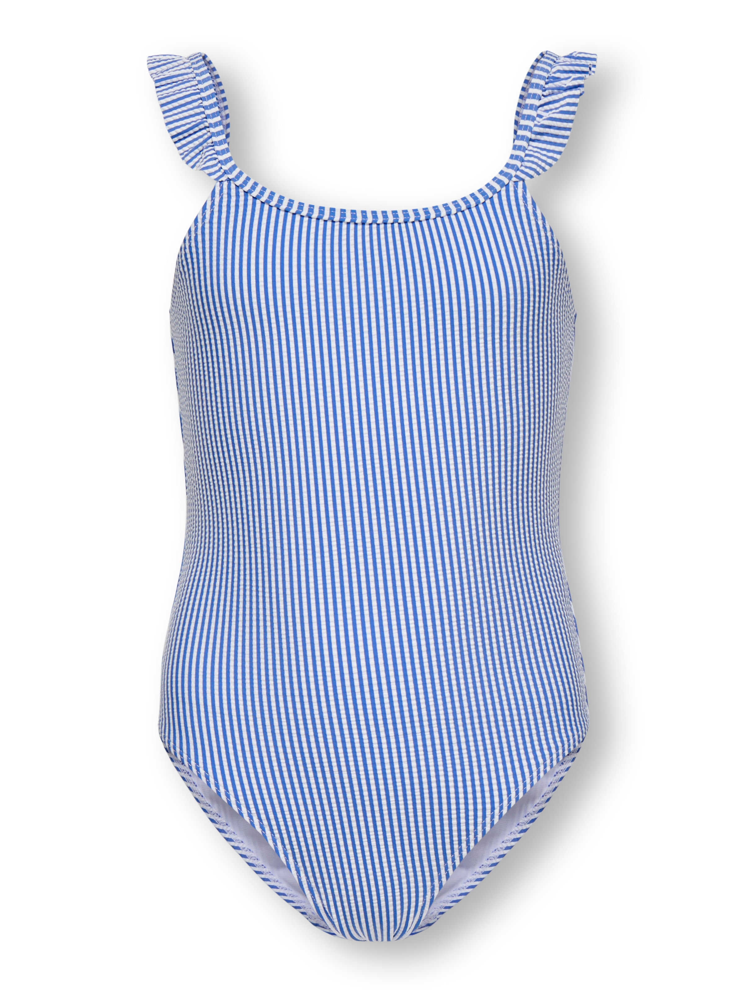 Kids Only Badeanzug "Kogsunny Structure Swimsuit Acc" Mit Kleiner Rüsche An Der Schulter