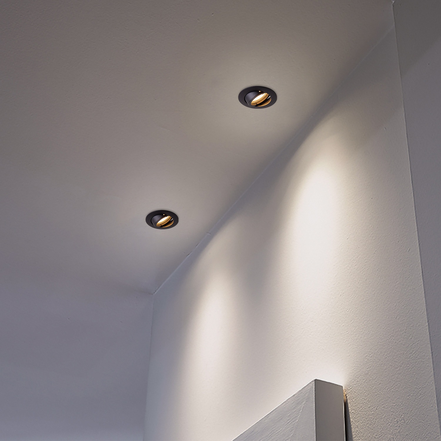 Paco Home Einbauleuchte »Lina«, 1 flammig, Leuchtmittel GU10 | ohne Leuchtmittel, Einbaustrahler Schwenkbar Strahler Spotlight Set GU10