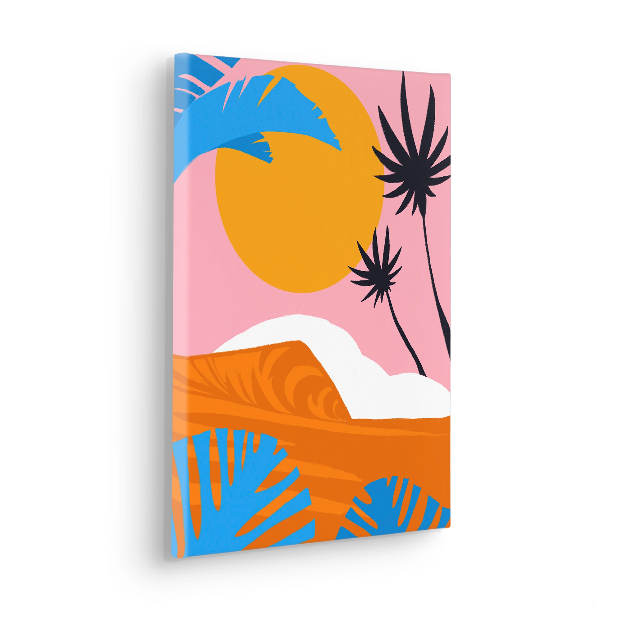 Komar Leinwandbild "Island Hopping - Größe 30 x 40 cm" Natur 1 Stk. tlg. Ke günstig online kaufen