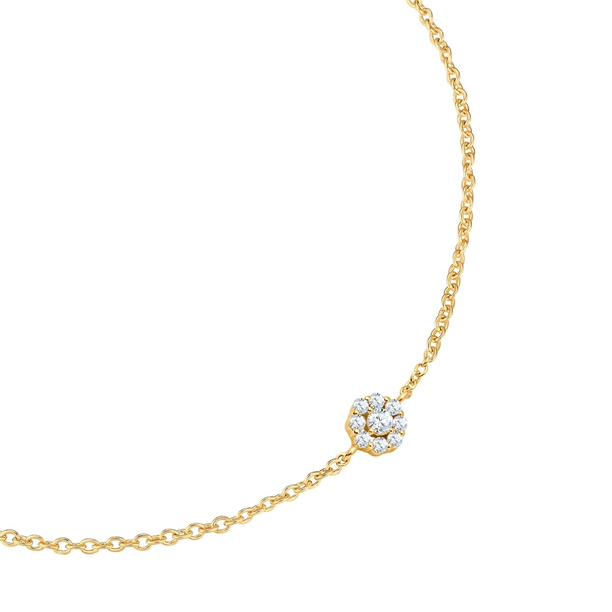 Glanzstücke München Gliederarmband »GSM4005« mit Zirkonia