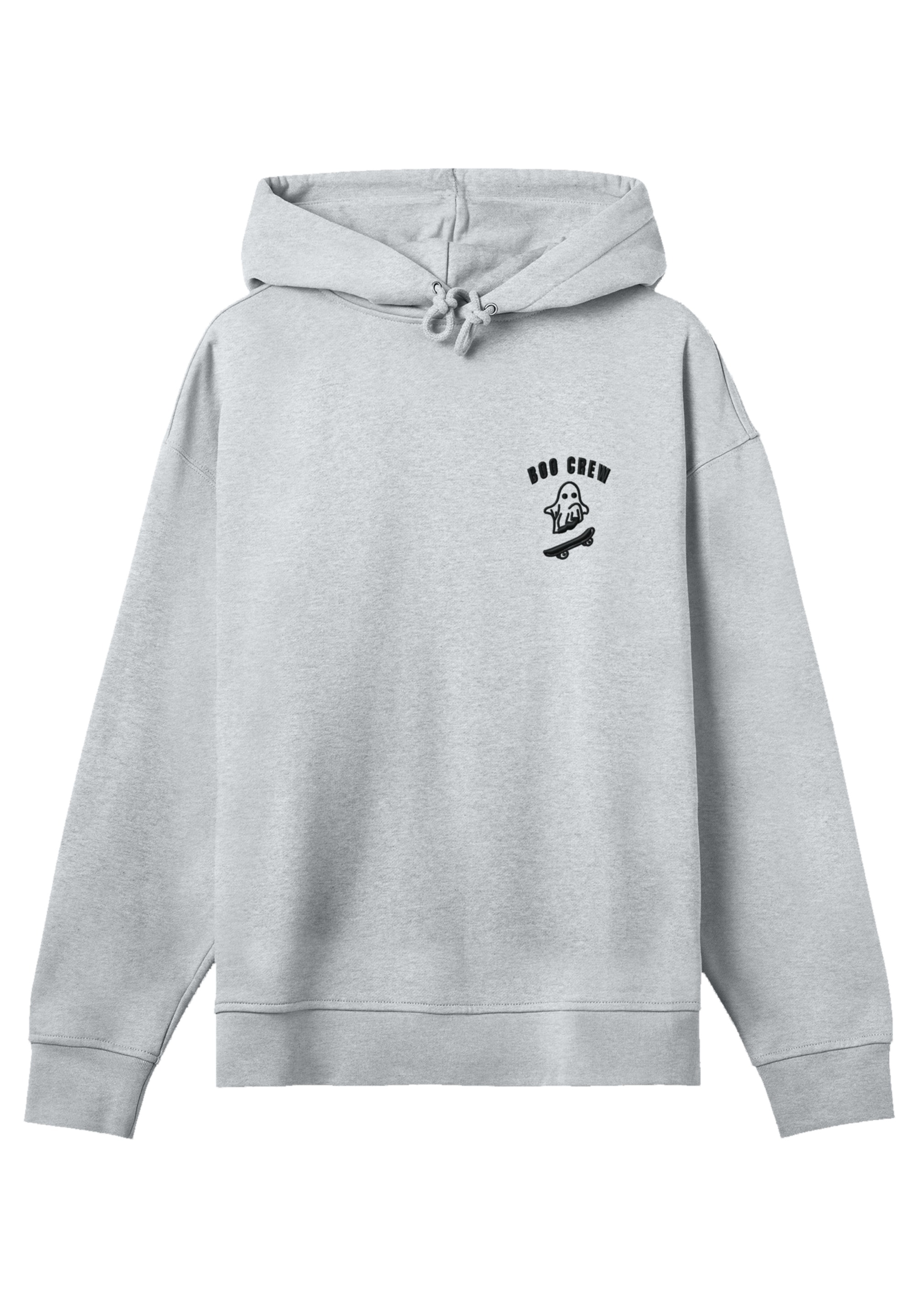 F4NT4STIC Kapuzenpullover »Halloween Boo Crew Ghost Bestickt«, Premium Qualität