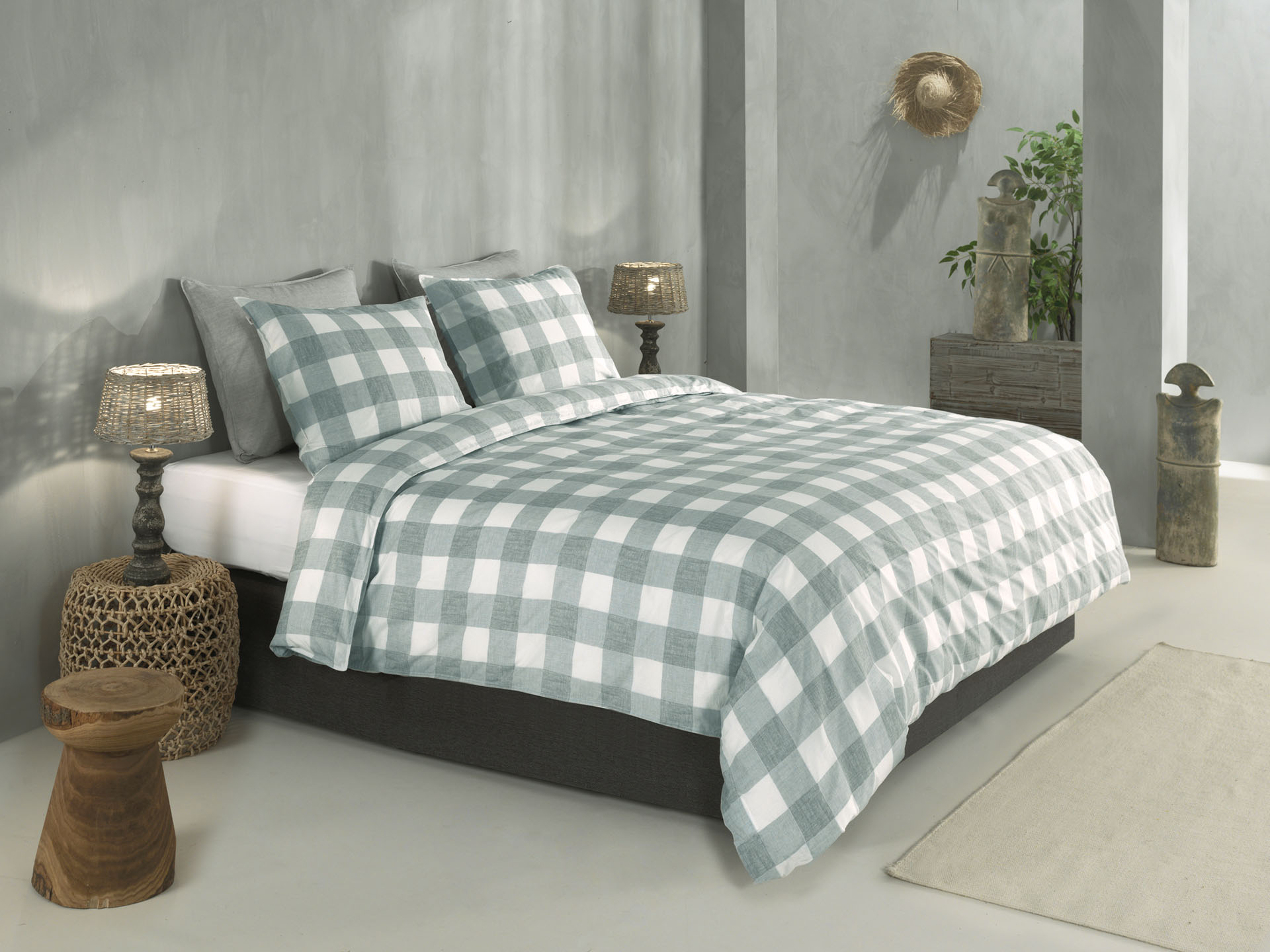 ZO HOME Bettwäsche "Quattro-di-Lino" 1 Stk. Bettwäsche aus 100% Baumwolle, hochwertige Renforcé